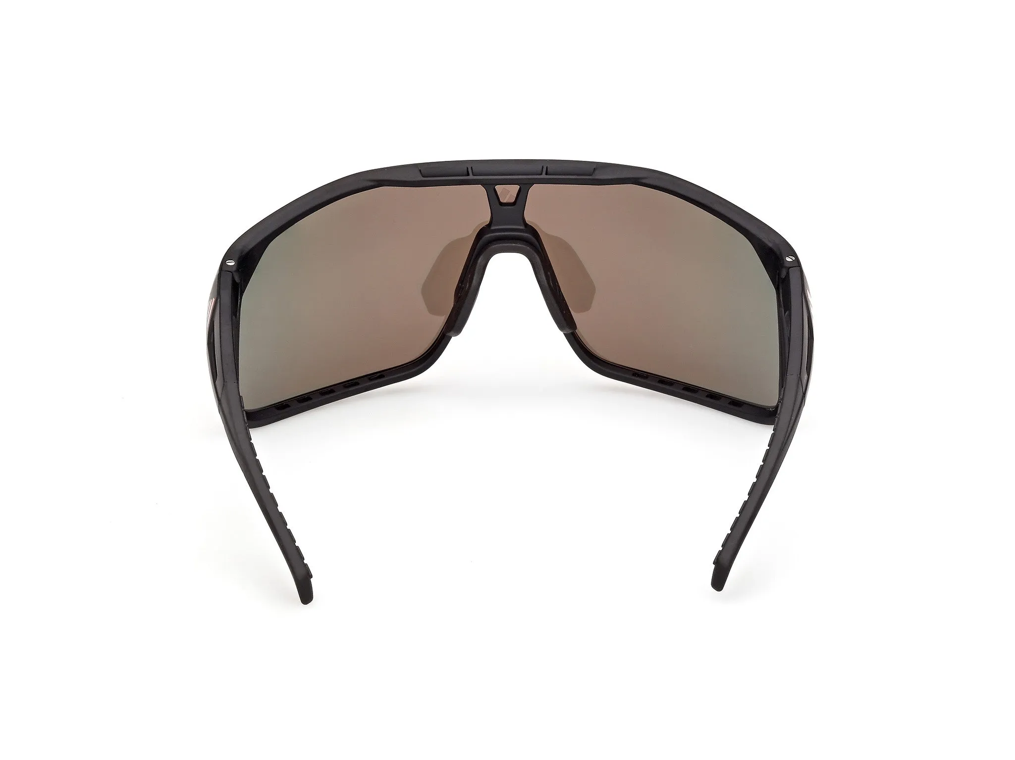 Adidas Sport SP0124 ALKATOR 02L Occhiali da sole Iniettato Nero Roviex Maschera Normale - immagine 4