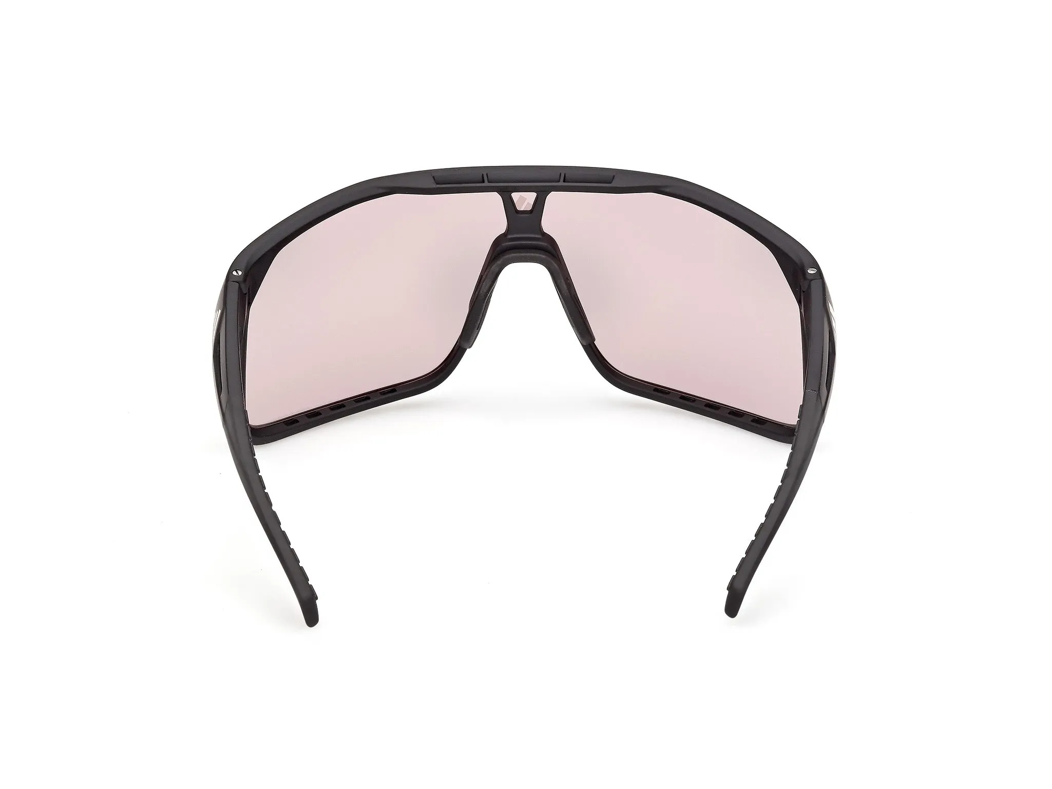 Adidas Sport SP0124 ALKATOR 02G Occhiali da sole Iniettato Nero Marrone Maschera Normale - immagine 4