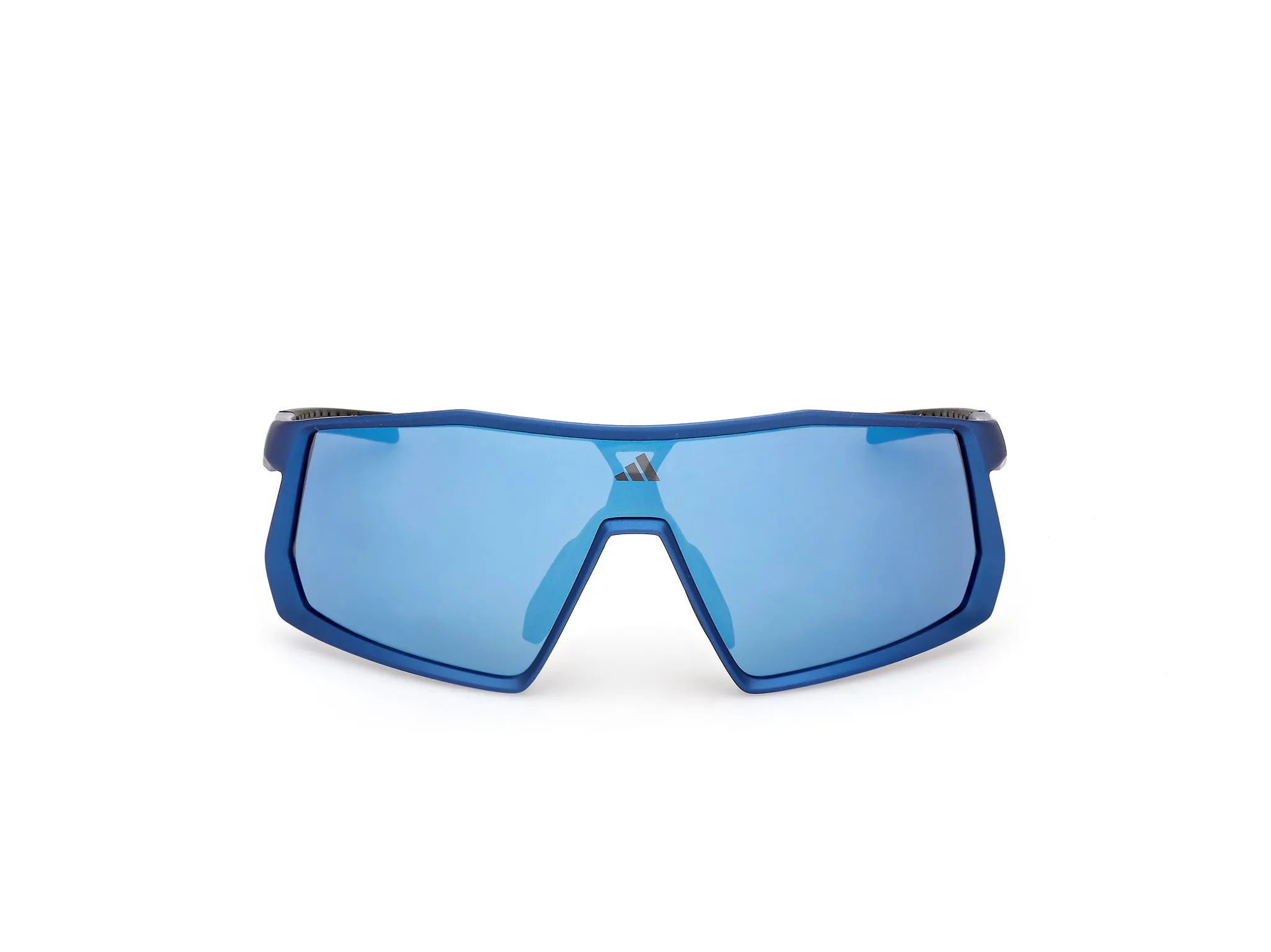 Adidas Sport SP0123 KENTRO 91X Occhiali da sole Iniettato Blu Blu Maschera Normale - immagine 2