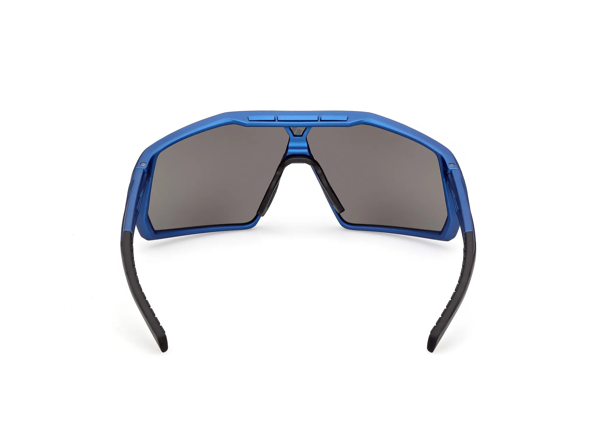 Adidas Sport SP0123 KENTRO 91X Occhiali da sole Iniettato Blu Blu Maschera Normale - immagine 4