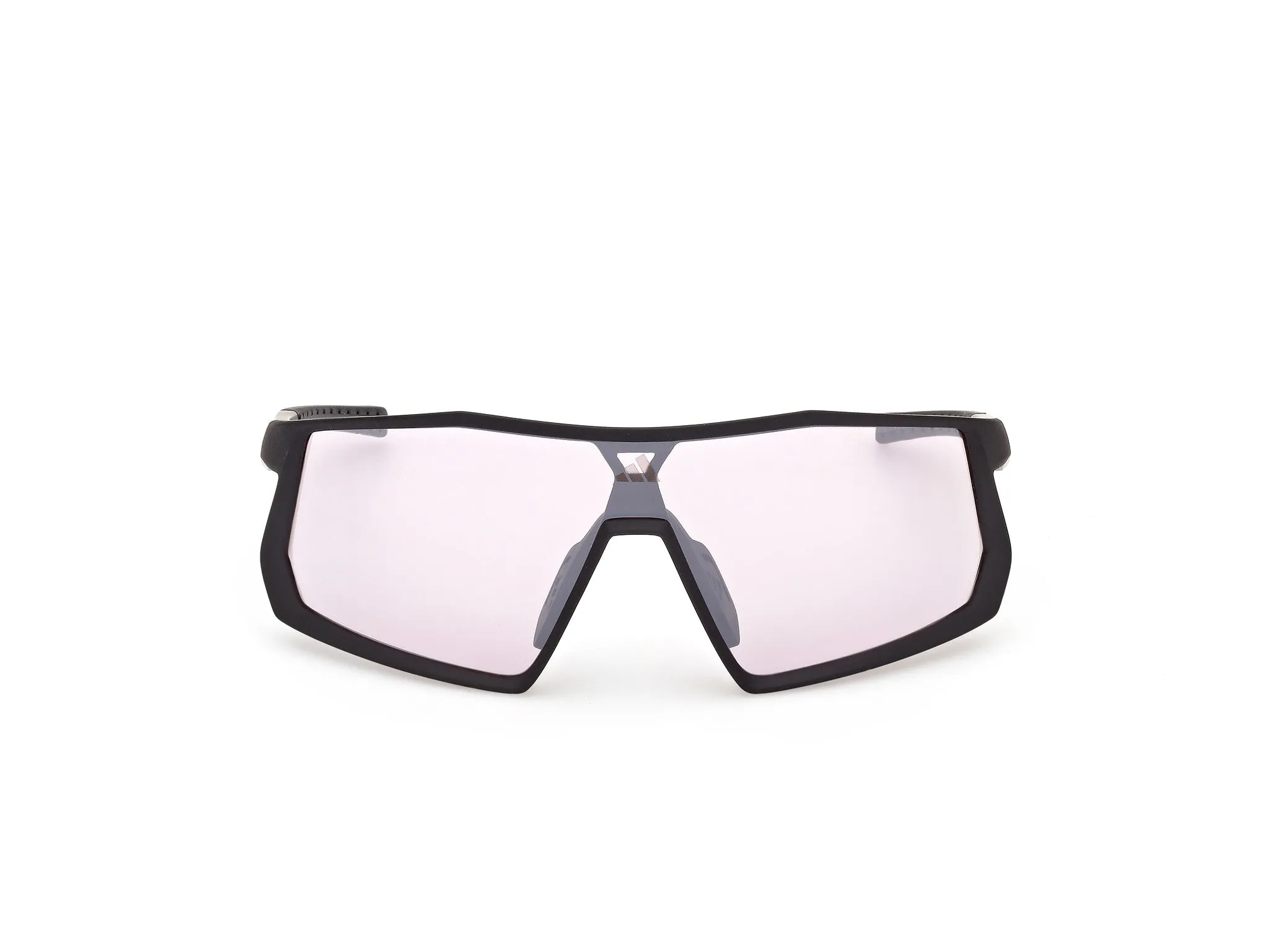 Adidas Sport SP0123 KENTRO 02Z Occhiali da sole Iniettato Nero Viola Maschera Fotocromatiche - immagine 2