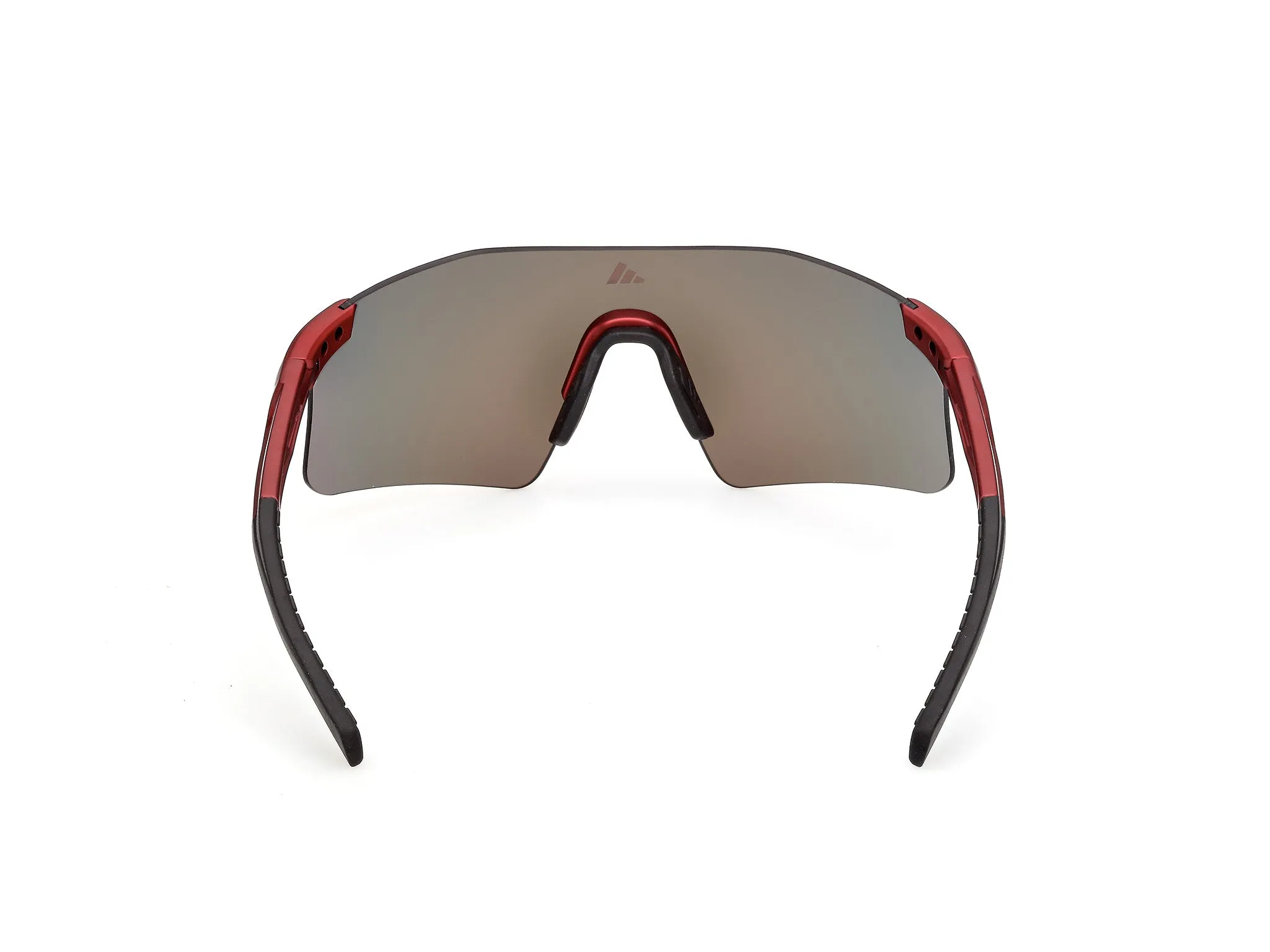 Adidas Sport SP0122 KAPHIROS 67L Occhiali da sole Iniettato Rosso Roviex Maschera Normale - immagine 4
