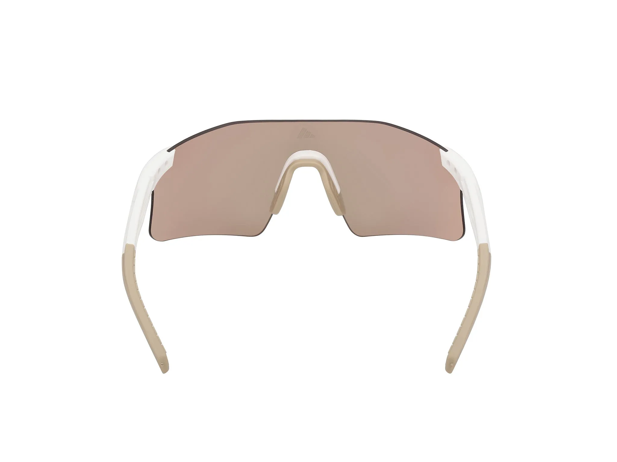 Adidas Sport SP0122 KAPHIROS 21G Occhiali da sole Iniettato Bianco Marrone Maschera Normale - immagine 4