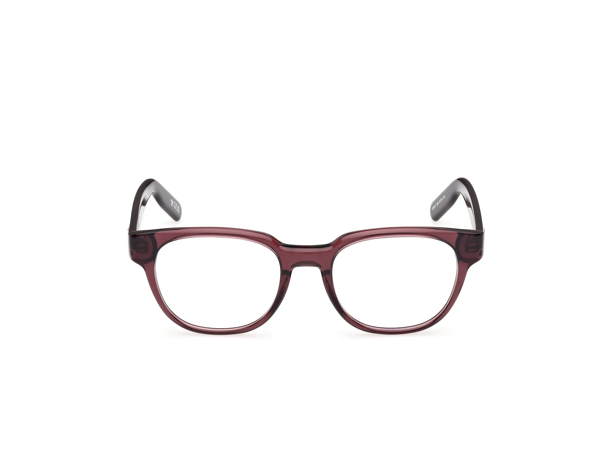 Adidas Sport OR5147 069 Montature da vista Acetato Bordeaux Geometrica Normale - immagine 2