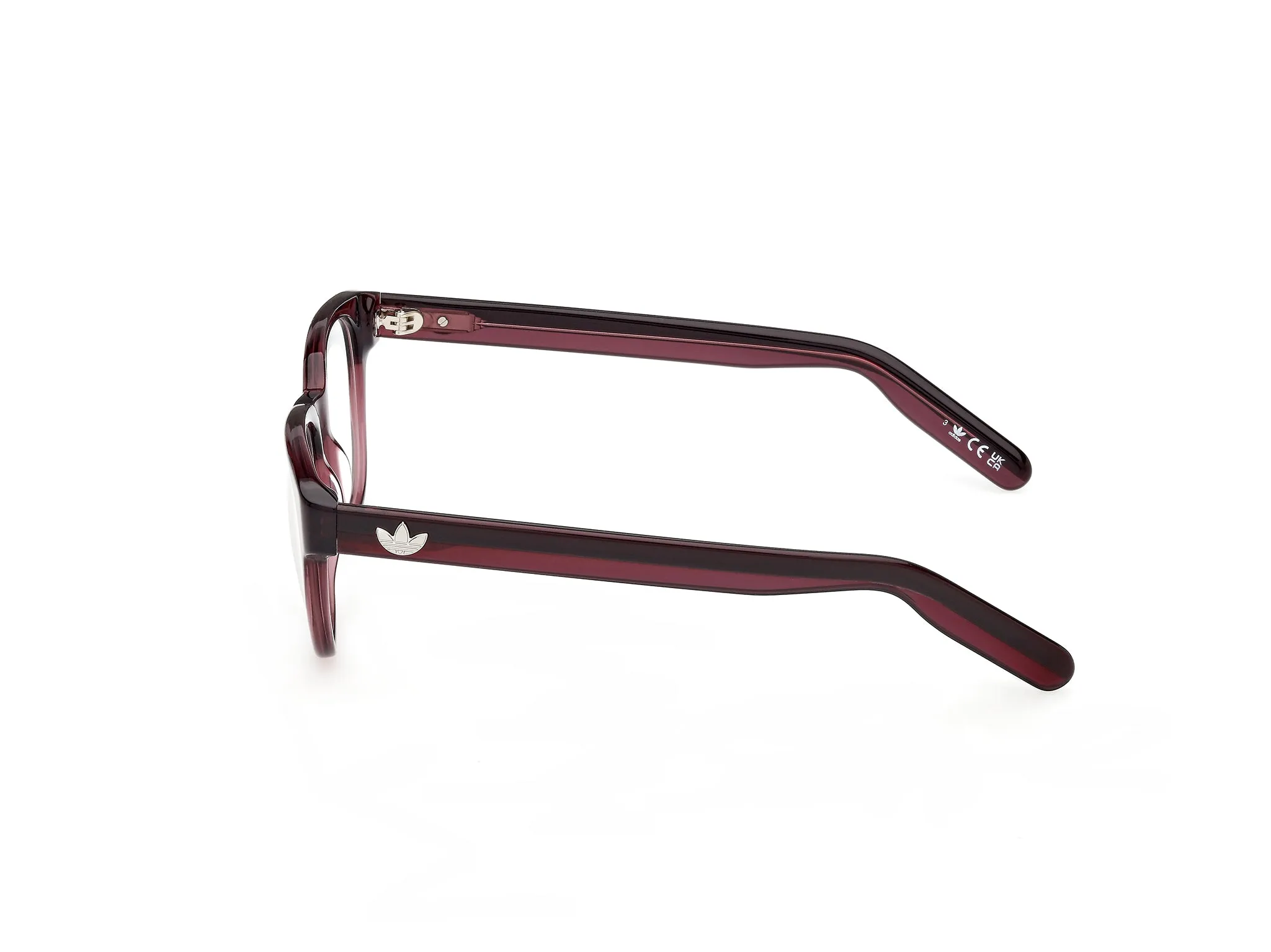 Adidas Sport OR5147 069 Montature da vista Acetato Bordeaux Geometrica Normale - immagine 3