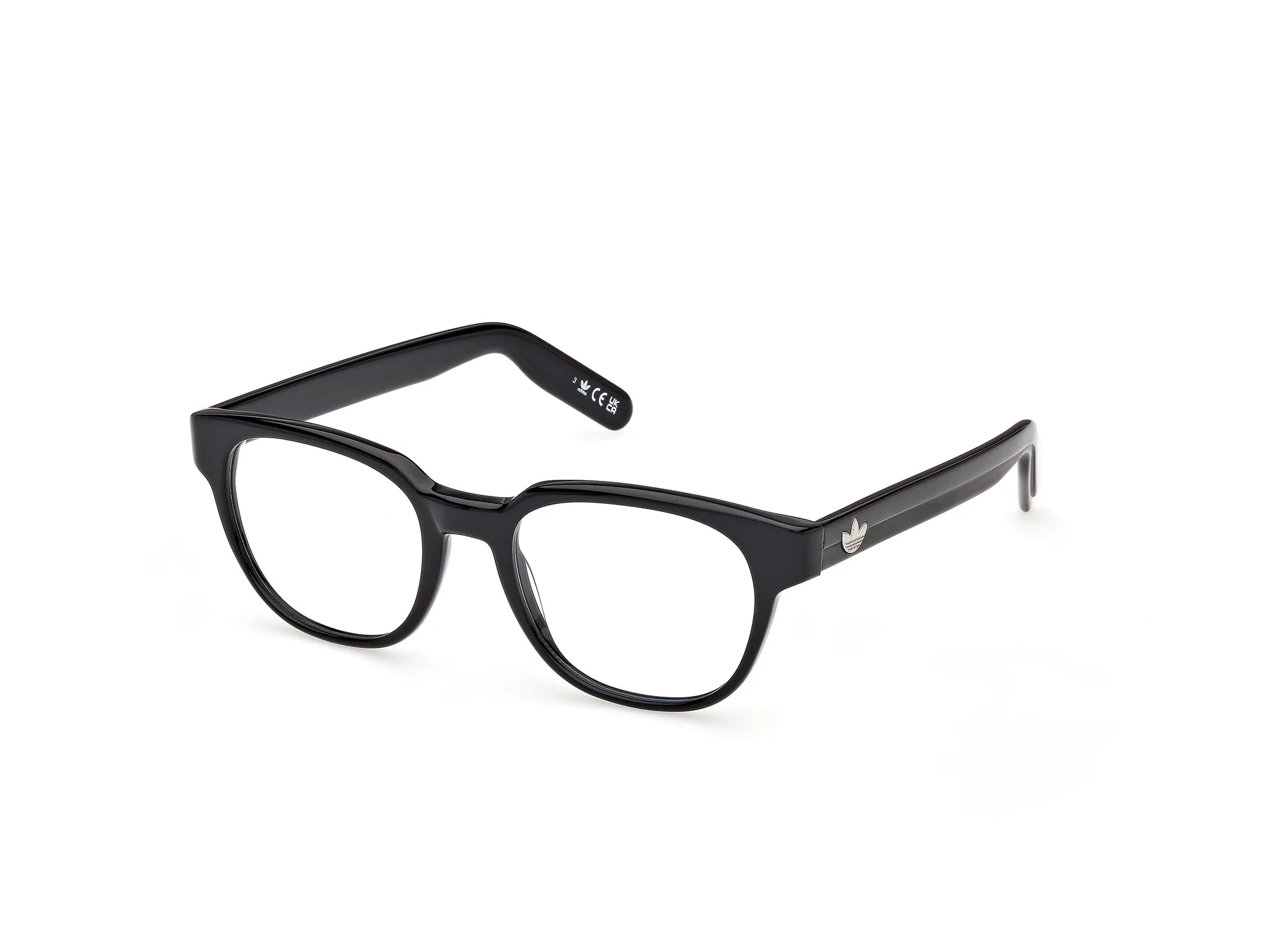 Adidas Sport OR5147 001 Montature da vista Acetato Nero Geometrica Normale - immagine 1