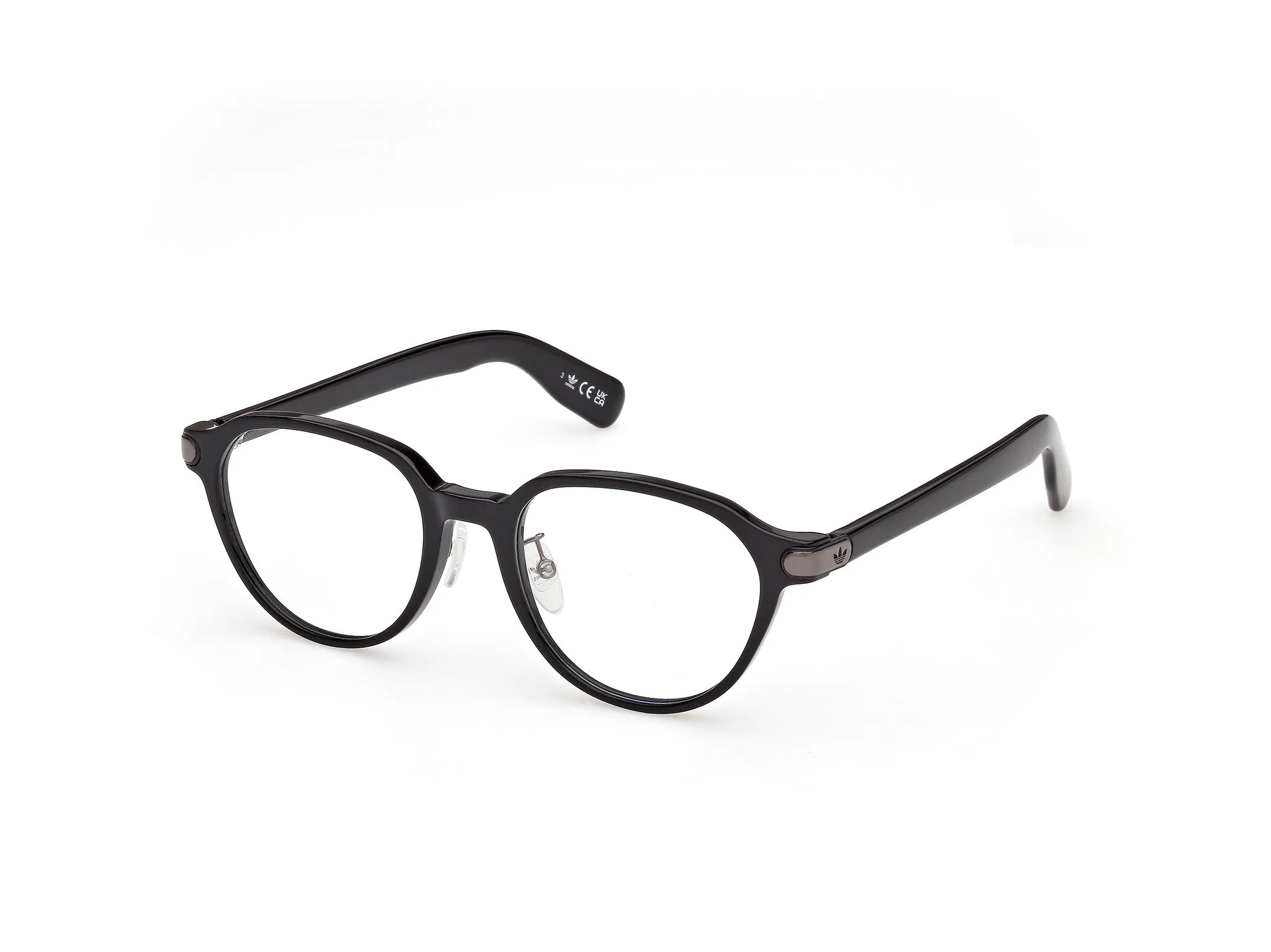 Adidas Sport OR5133-H 001 Montature da vista Acetato Nero Rotonda Normale - immagine 1