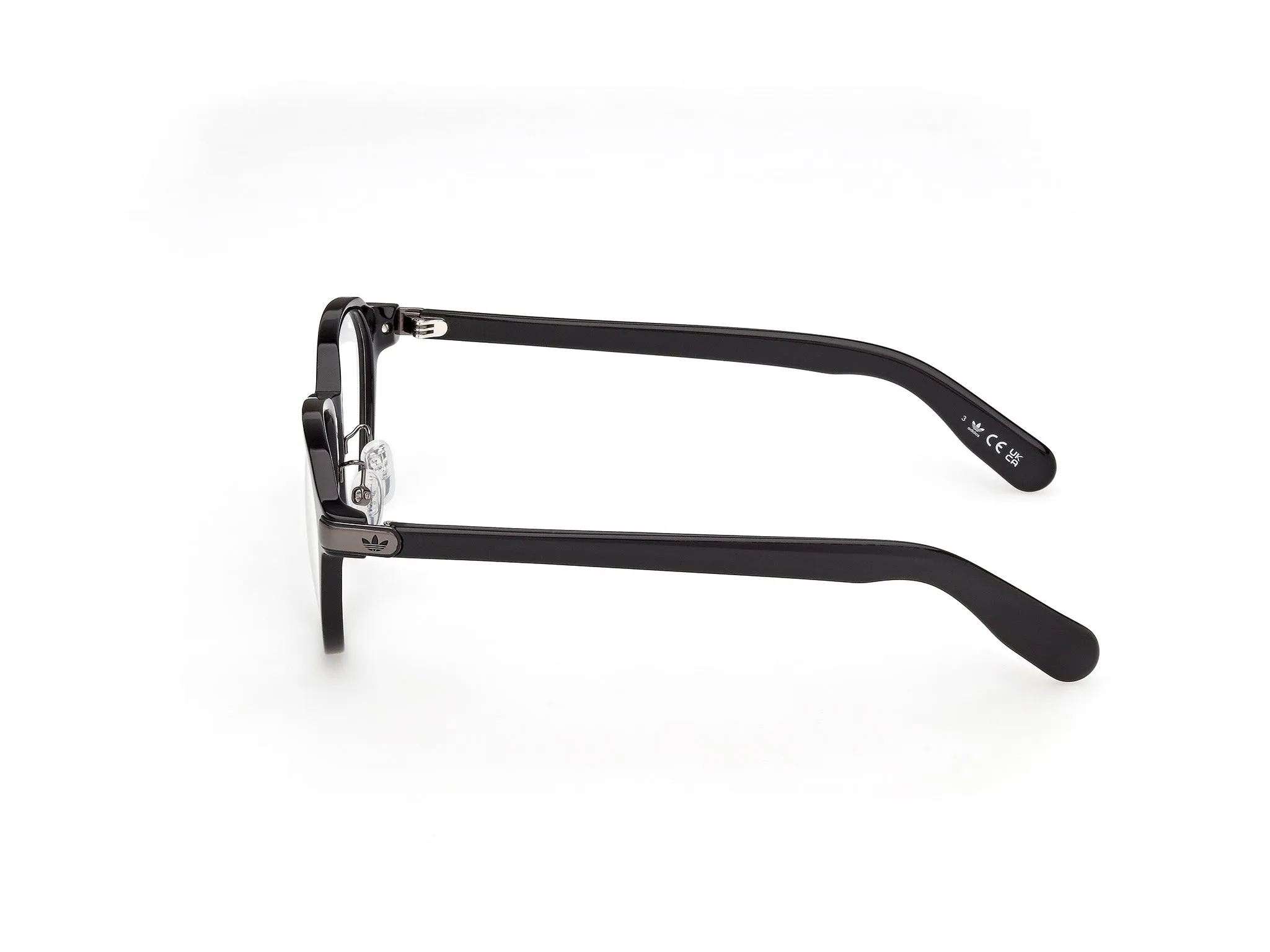 Adidas Sport OR5133-H 001 Montature da vista Acetato Nero Rotonda Normale - immagine 3