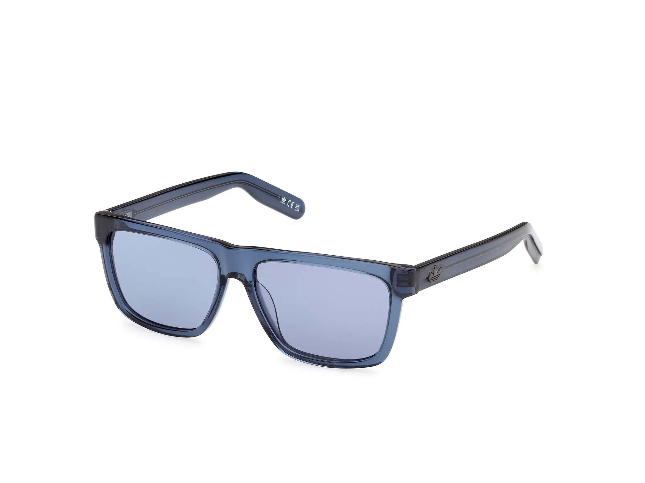 Adidas Sport OR0147 90V Occhiali da sole Acetato Blu Blu Squadrata Normale - immagine 1