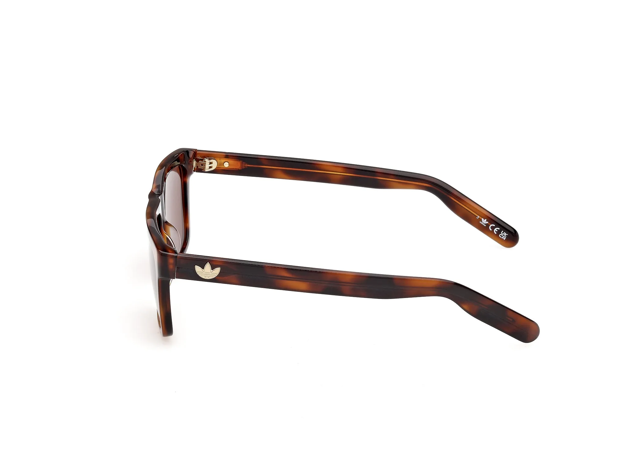 Adidas Sport OR0147 52E Occhiali da sole Acetato Havana Marrone Squadrata Normale - immagine 3