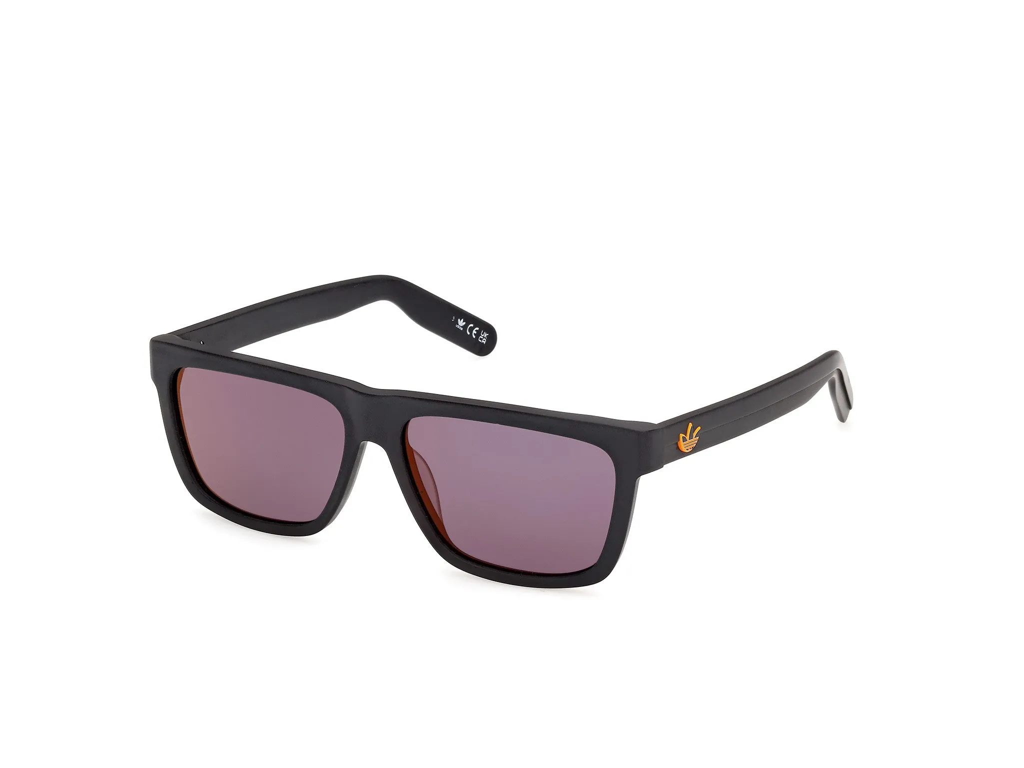 Adidas Sport OR0147 02G Occhiali da sole Acetato Nero Marrone Squadrata Normale - immagine 1