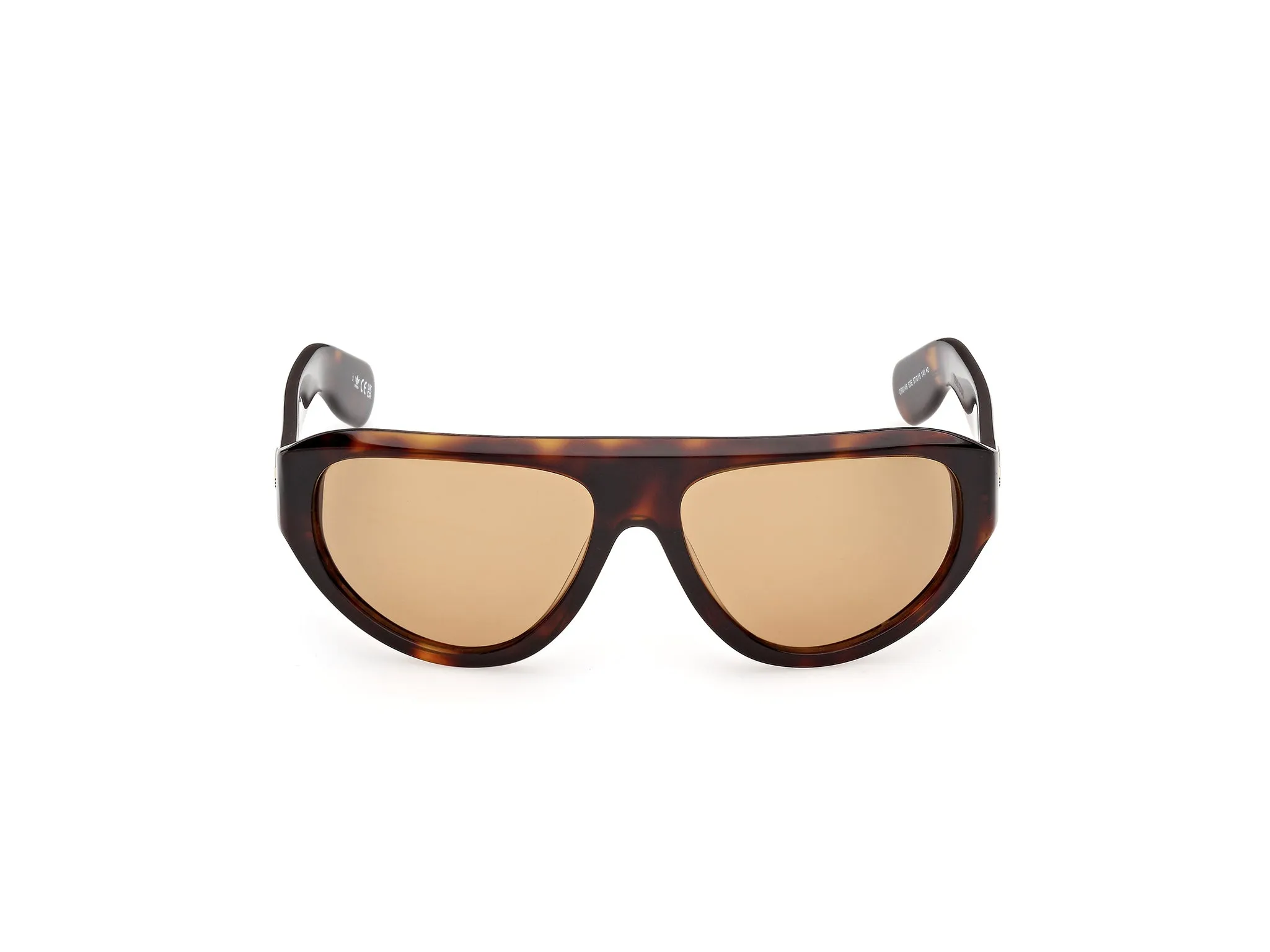 Adidas Sport OR0146 53E Occhiali da sole Acetato Havana Marrone Pilot Normale - immagine 2