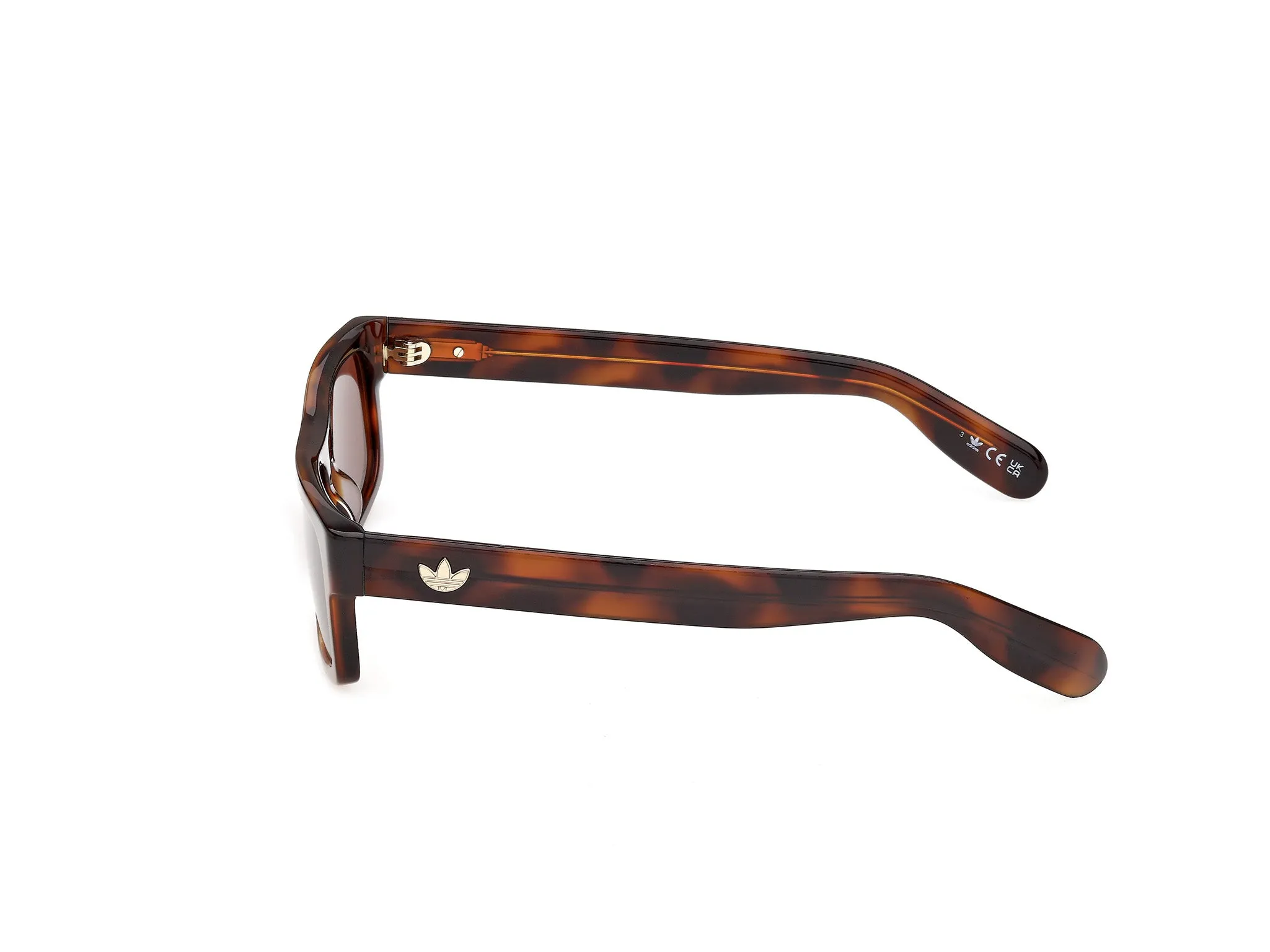Adidas Sport OR0145 52E Occhiali da sole Acetato Havana Marrone Squadrata Normale - immagine 3