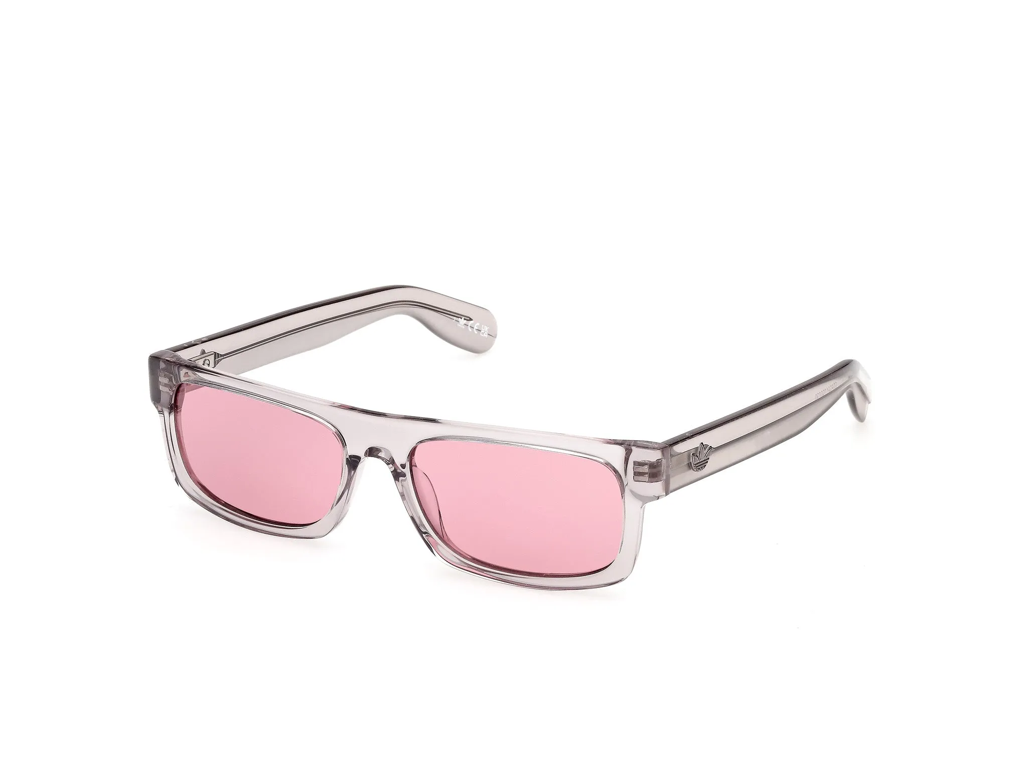 Adidas Sport OR0145 20Y Occhiali da sole Acetato Grigio Viola Squadrata Normale - immagine 1