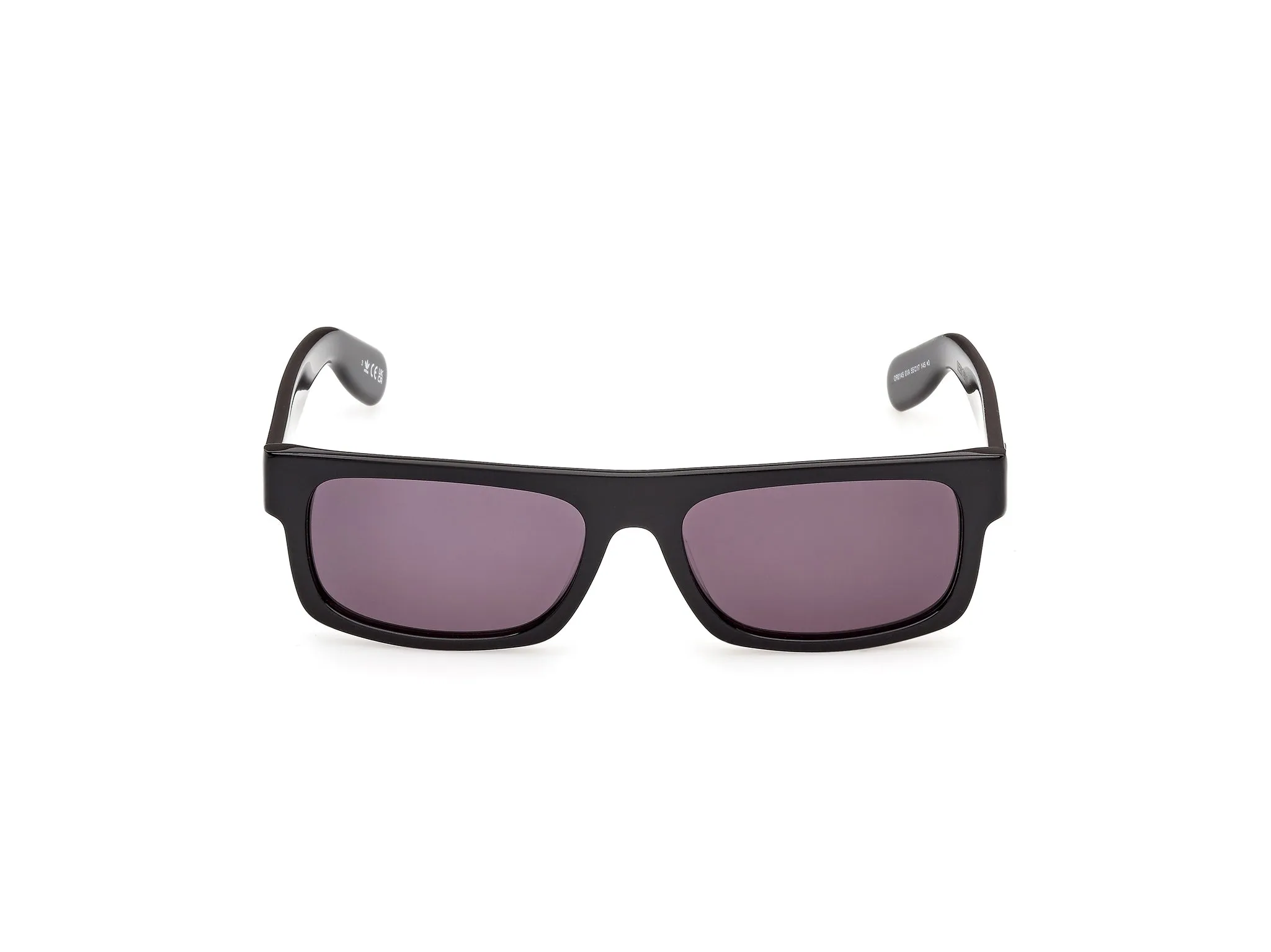 Adidas Sport OR0145 01A Occhiali da sole Acetato Nero Fumo Squadrata Normale - immagine 2