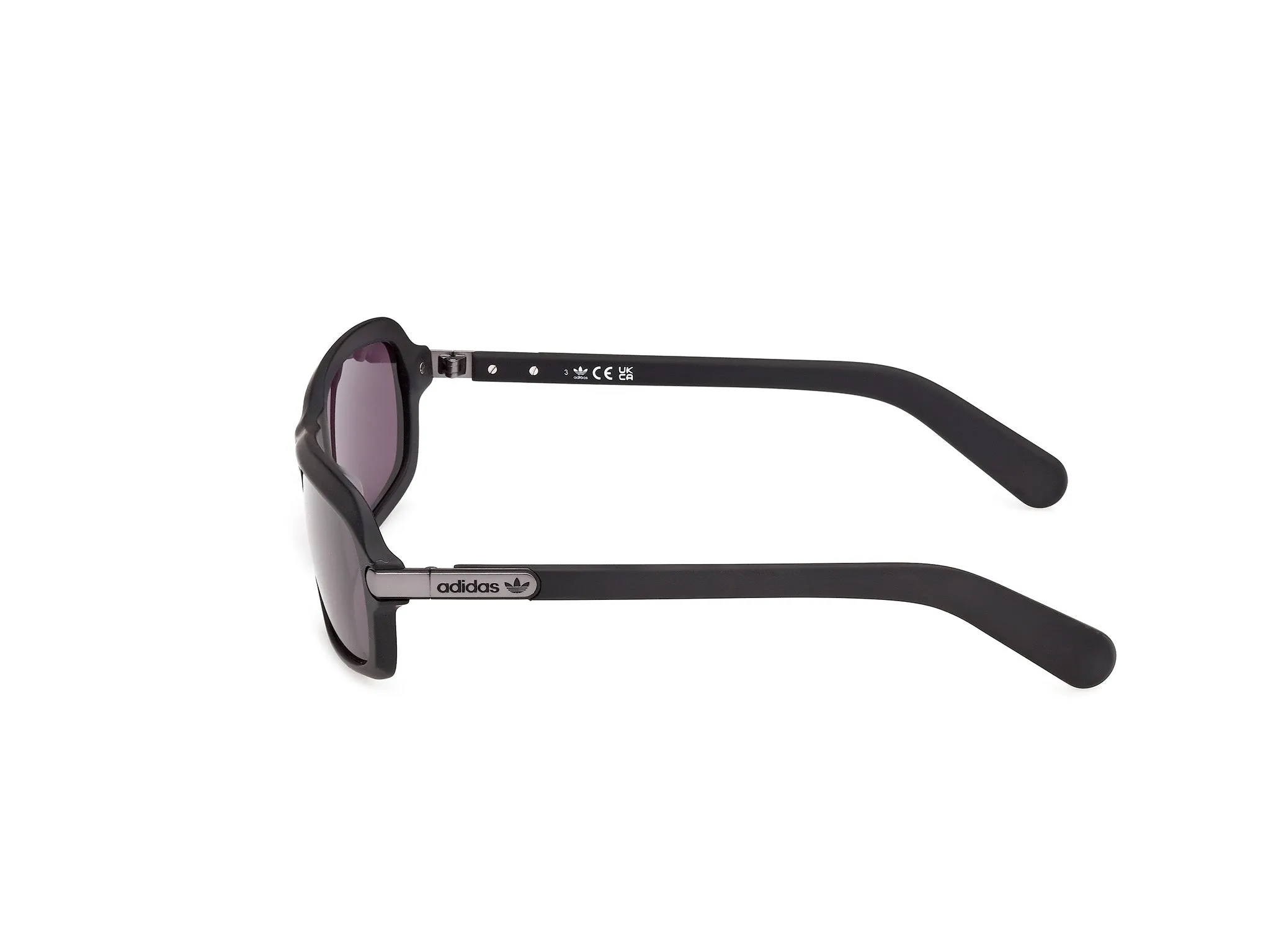 Adidas Sport OR0144 02A Occhiali da sole Acetato Nero Fumo Squadrata Normale - immagine 3