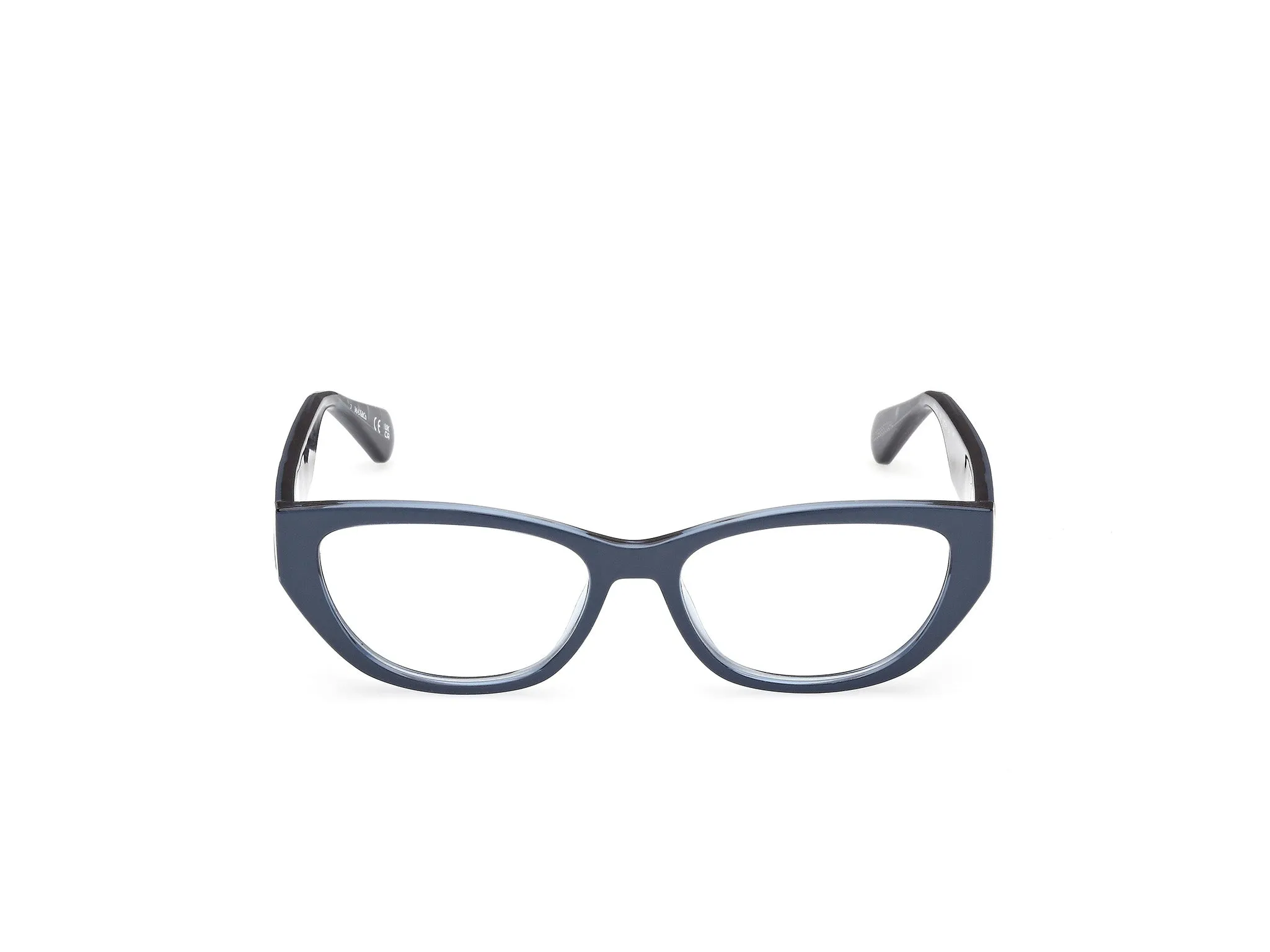 MAX&Co MO5224 090 Montature da vista Iniettato Blu Rotonda Normale - immagine 2