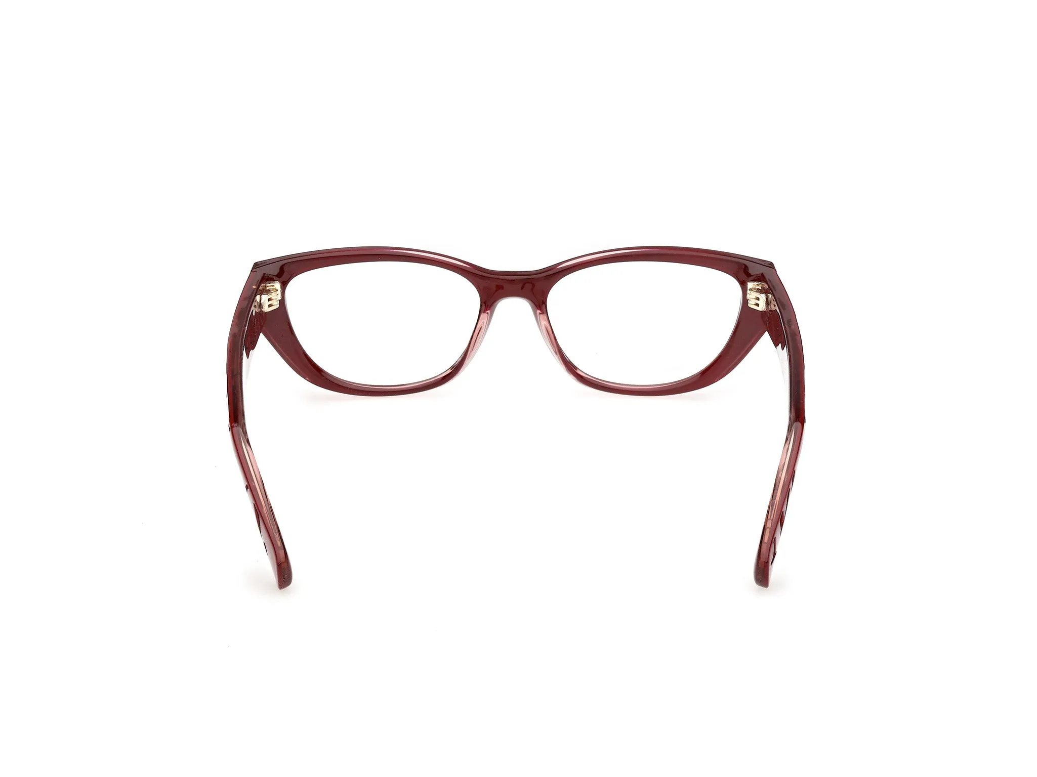 MAX&Co MO5224 066 Montature da vista Iniettato Rosso Rotonda Normale - immagine 4