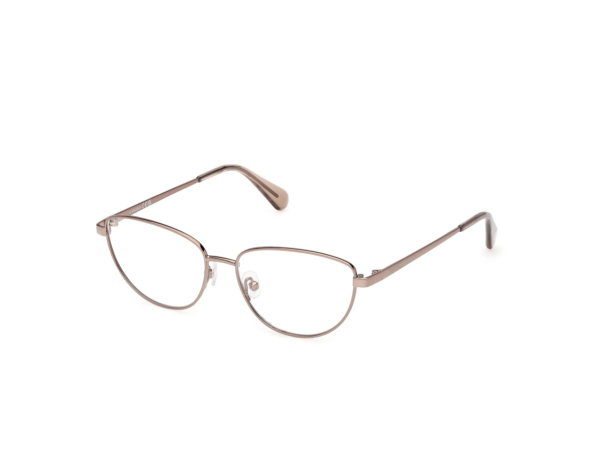 MAX&Co MO5223 034 Montature da vista Bronzo Rotonda Normale - immagine 1