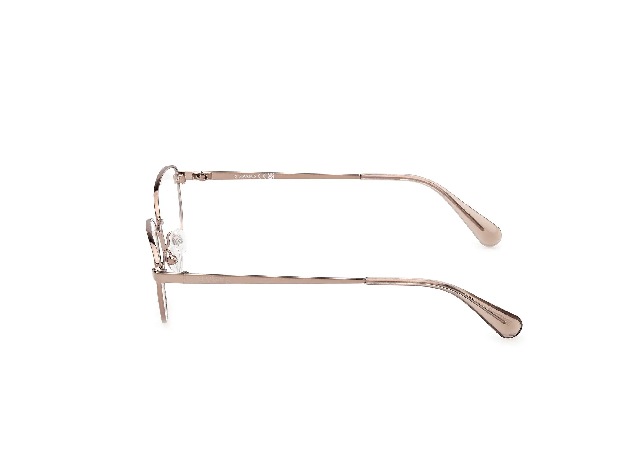 MAX&Co MO5223 034 Montature da vista Bronzo Rotonda Normale - immagine 3
