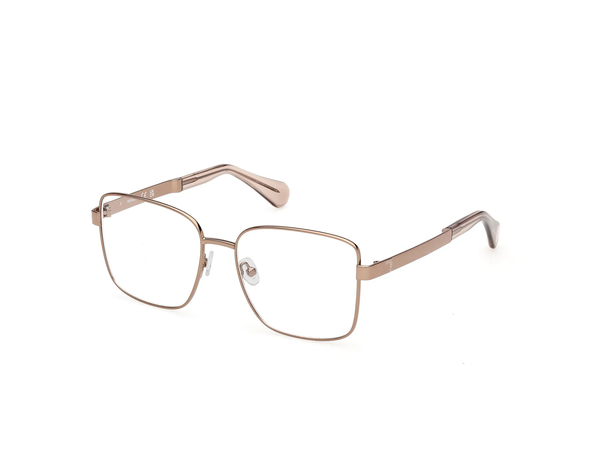 MAX&Co MO5221 034 Montature da vista Bronzo Squadrata Normale - immagine 1