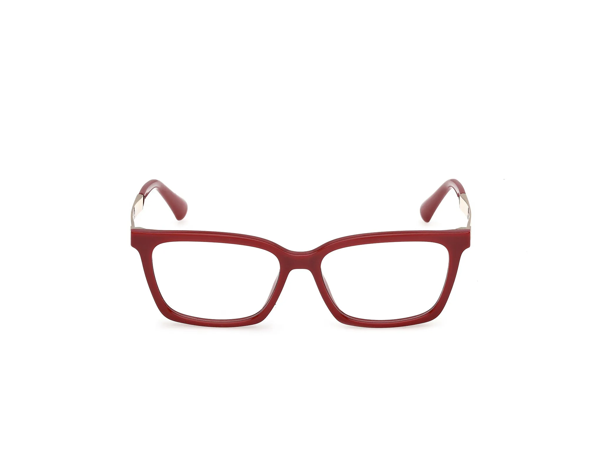 MAX&Co MO5220 066 Montature da vista Iniettato Rosso Squadrata Normale - immagine 2