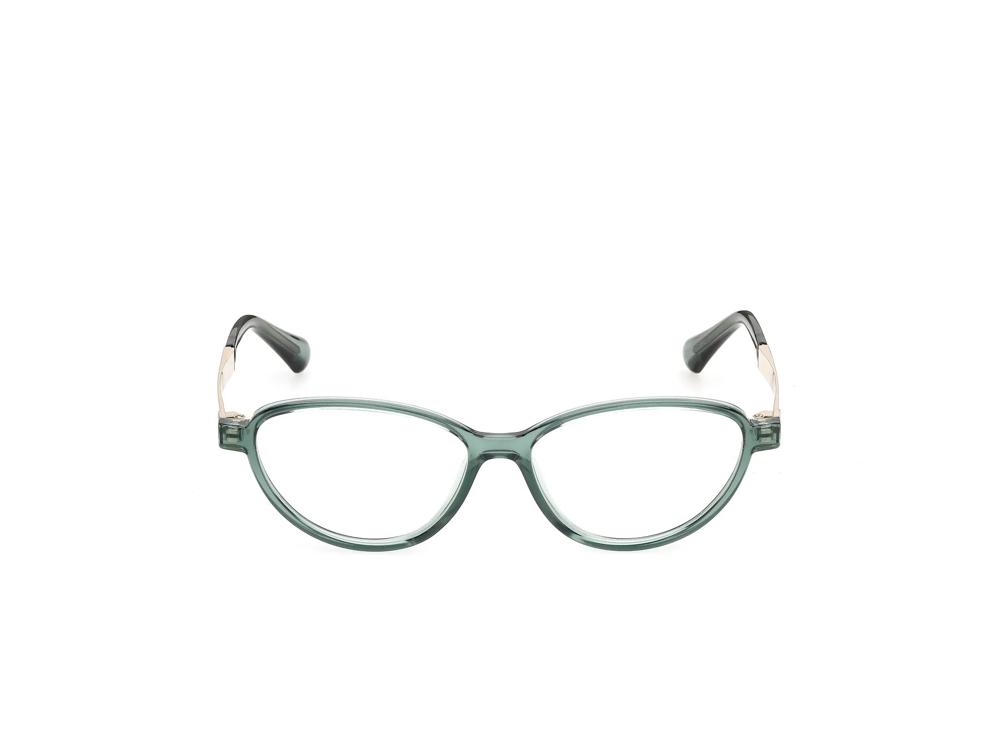 MAX&Co MO5219 093 Montature da vista Iniettato Verde Rotonda Normale - immagine 2