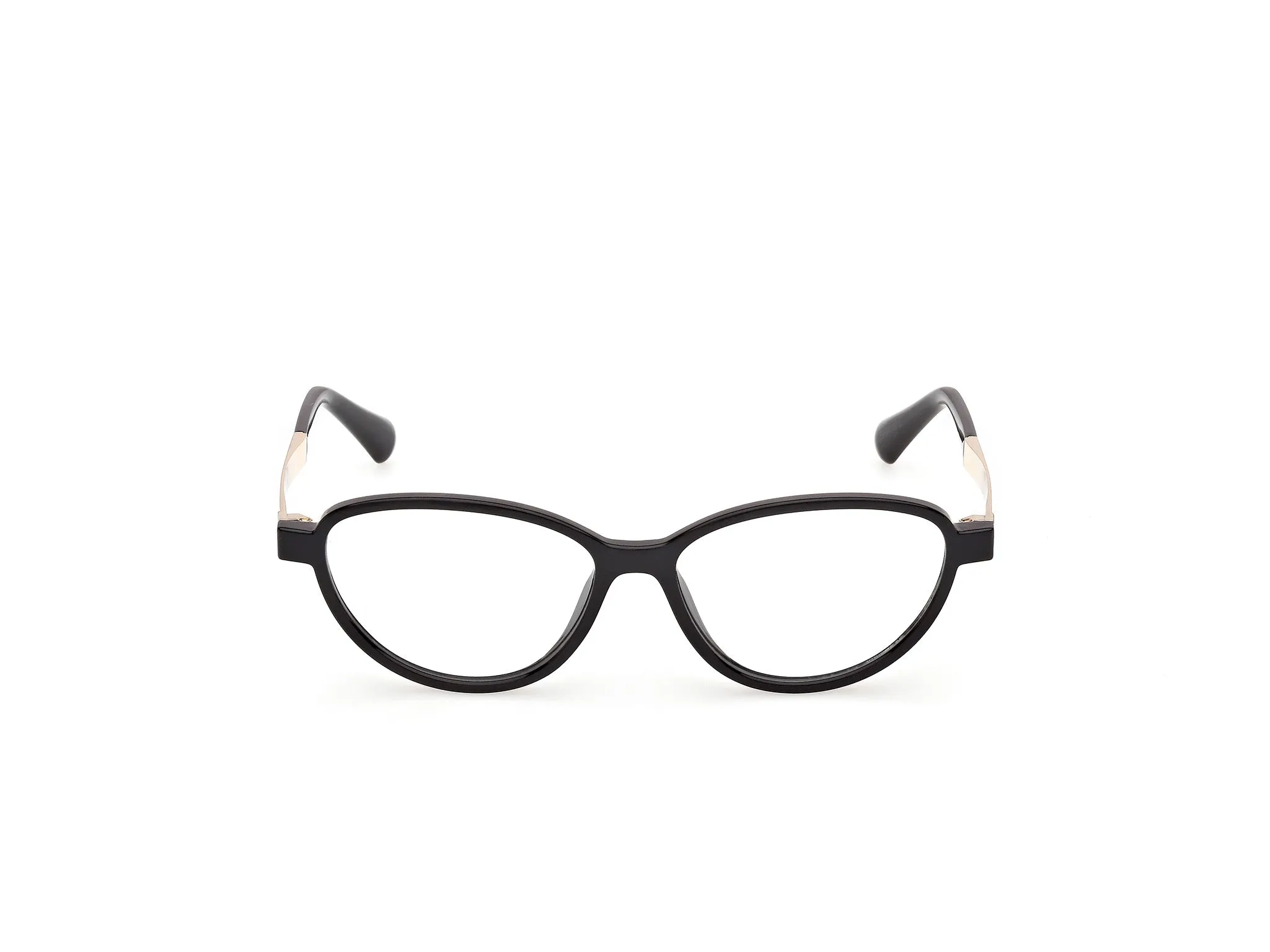 MAX&Co MO5219 001 Montature da vista Iniettato Nero Rotonda Normale - immagine 2