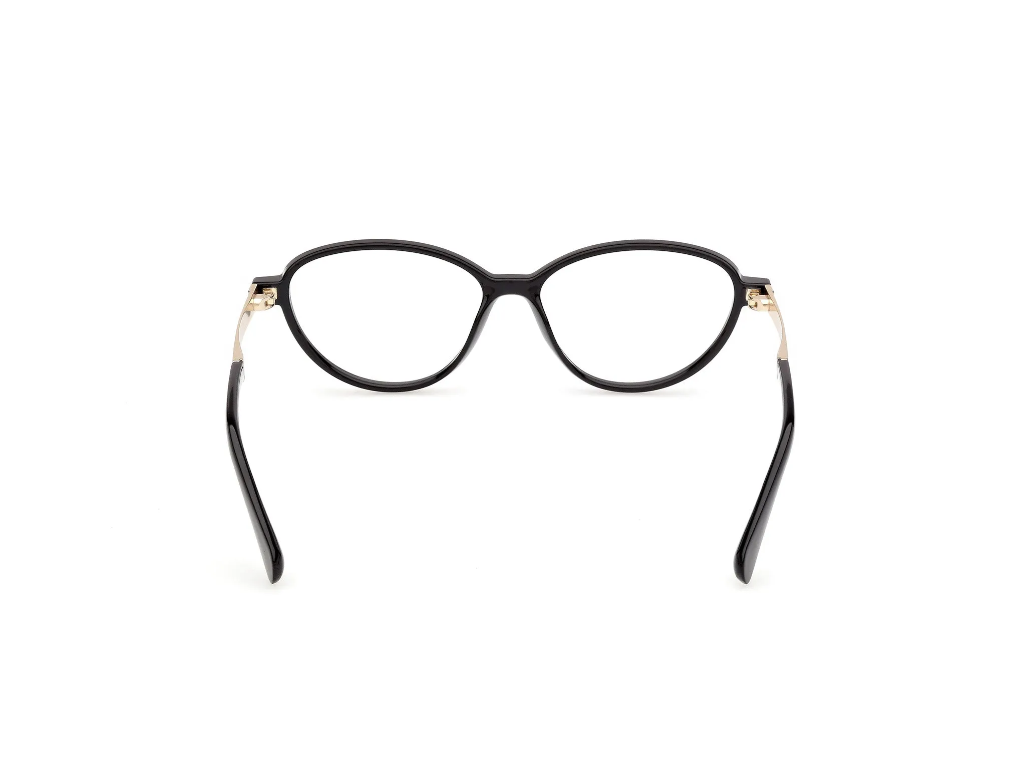 MAX&Co MO5219 001 Montature da vista Iniettato Nero Rotonda Normale - immagine 4