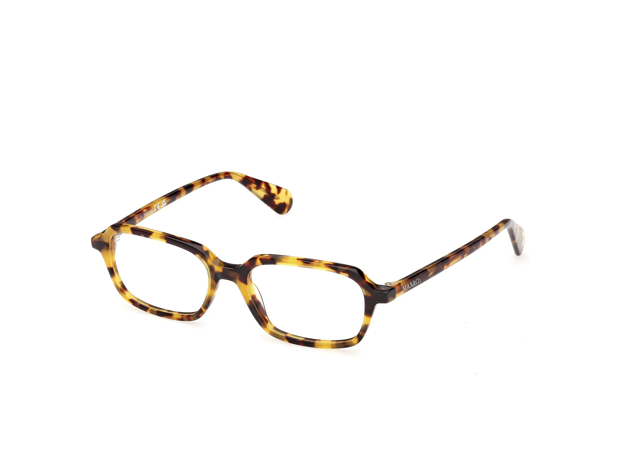 MAX&Co MO5218 053 Montature da vista Acetato Havana Squadrata Normale - immagine 1