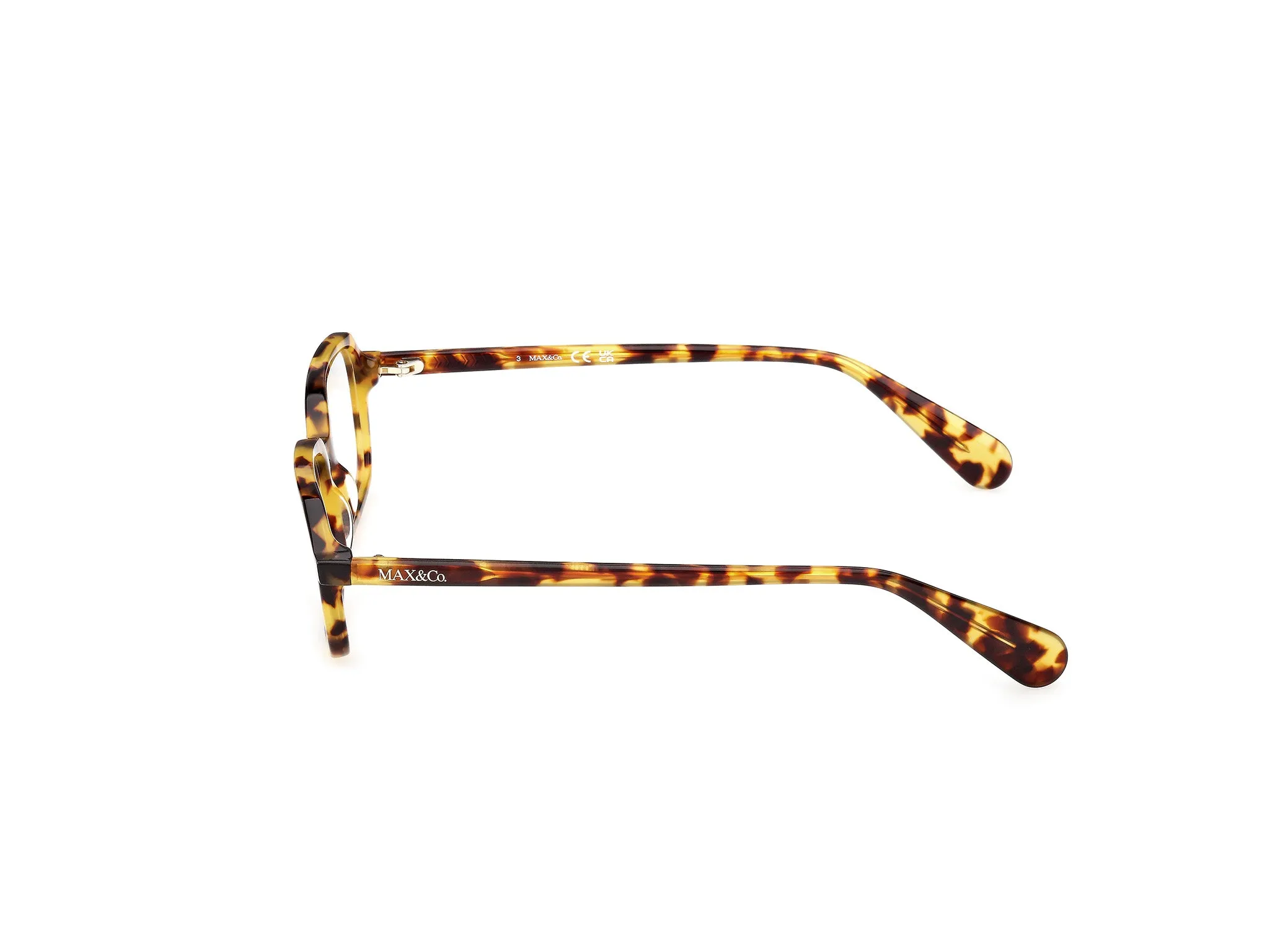 MAX&Co MO5218 053 Montature da vista Acetato Havana Squadrata Normale - immagine 3