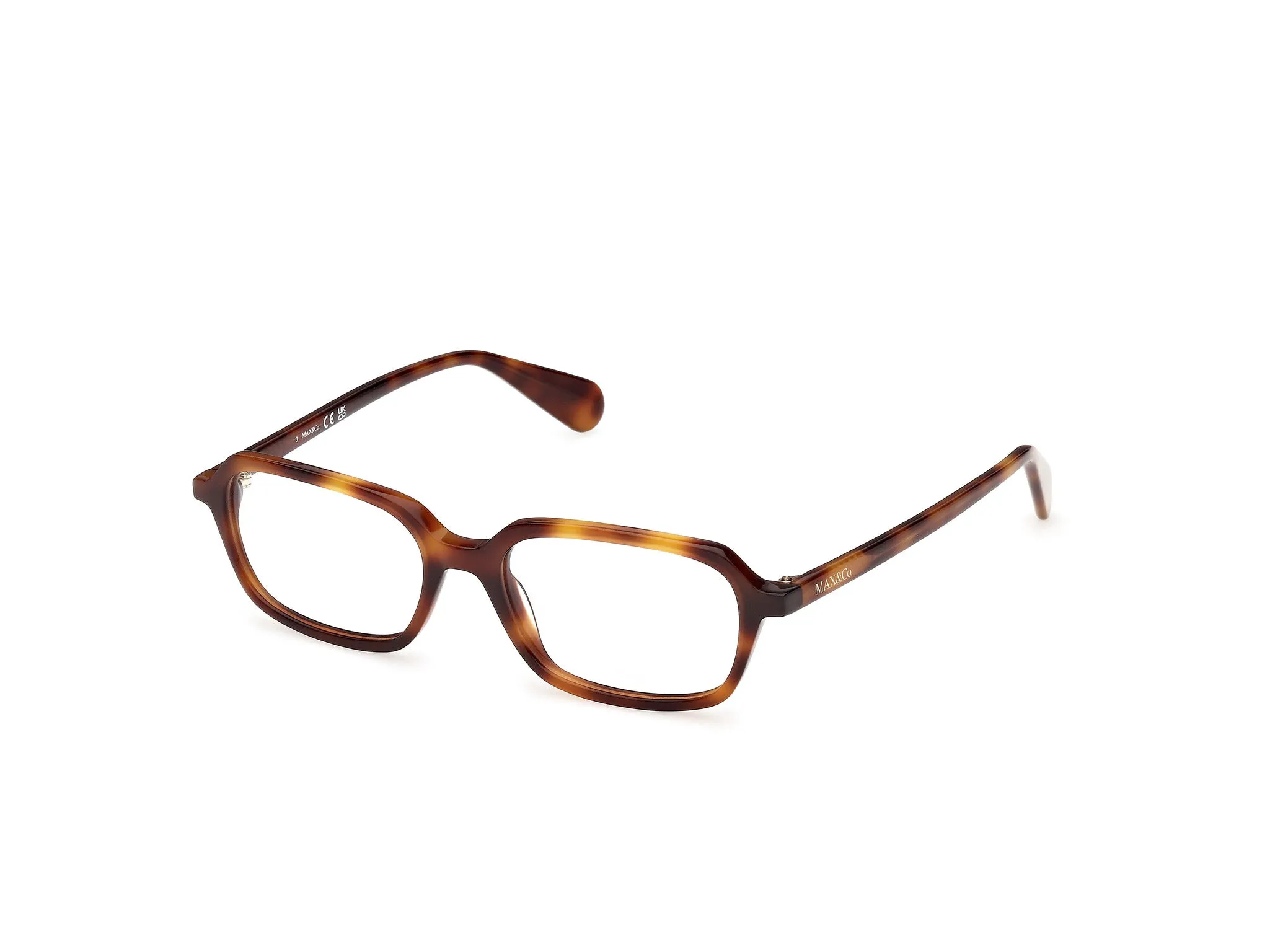 MAX&Co MO5218 052 Montature da vista Acetato Havana Squadrata Normale - immagine 1
