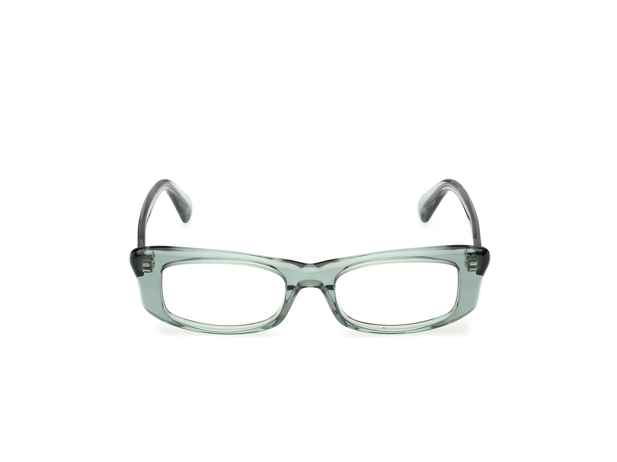 MAX&Co MO5216 093 Montature da vista Acetato Verde Squadrata Normale - immagine 2