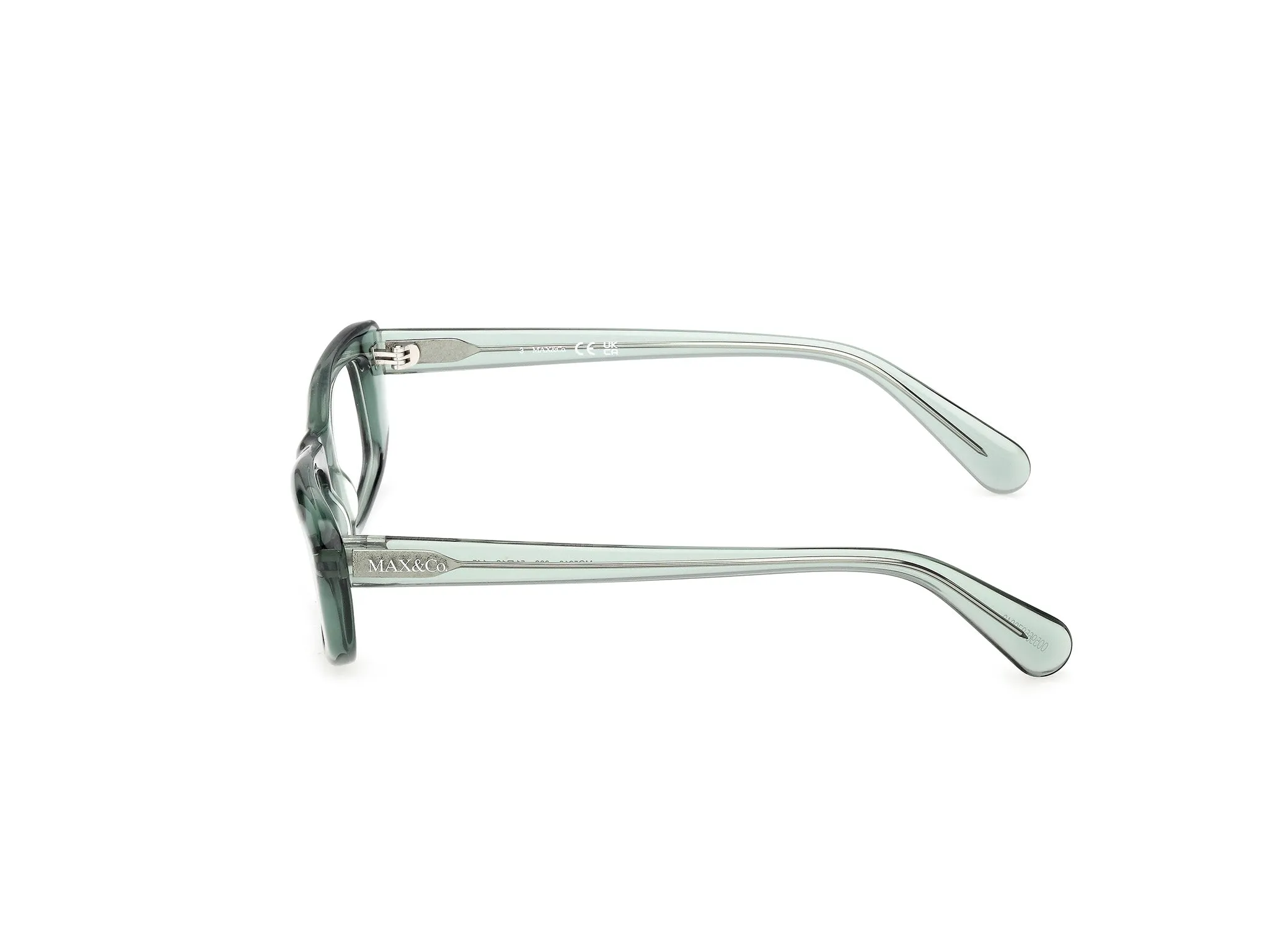 MAX&Co MO5216 093 Montature da vista Acetato Verde Squadrata Normale - immagine 3