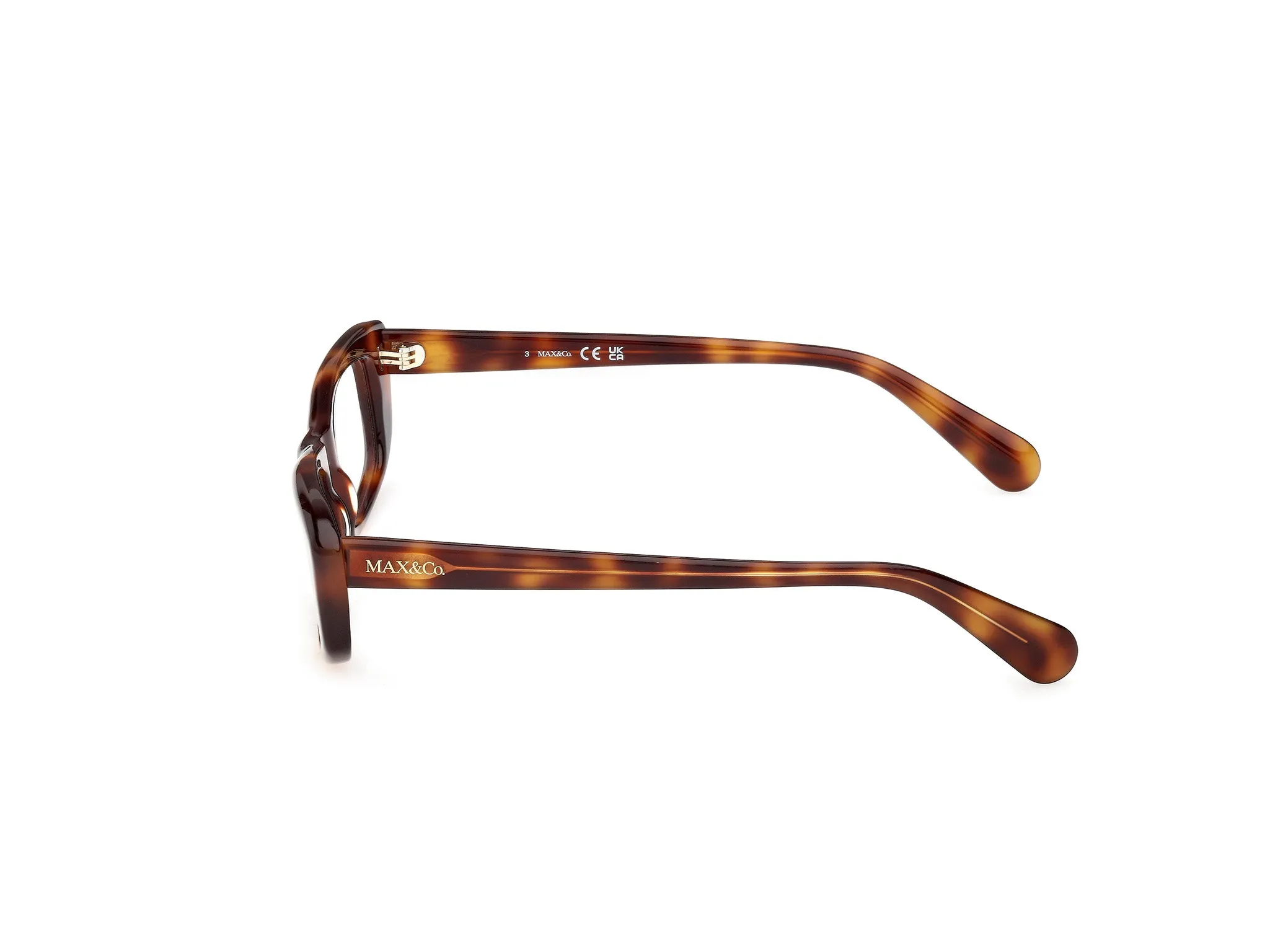 MAX&Co MO5216 052 Montature da vista Acetato Havana Squadrata Normale - immagine 3
