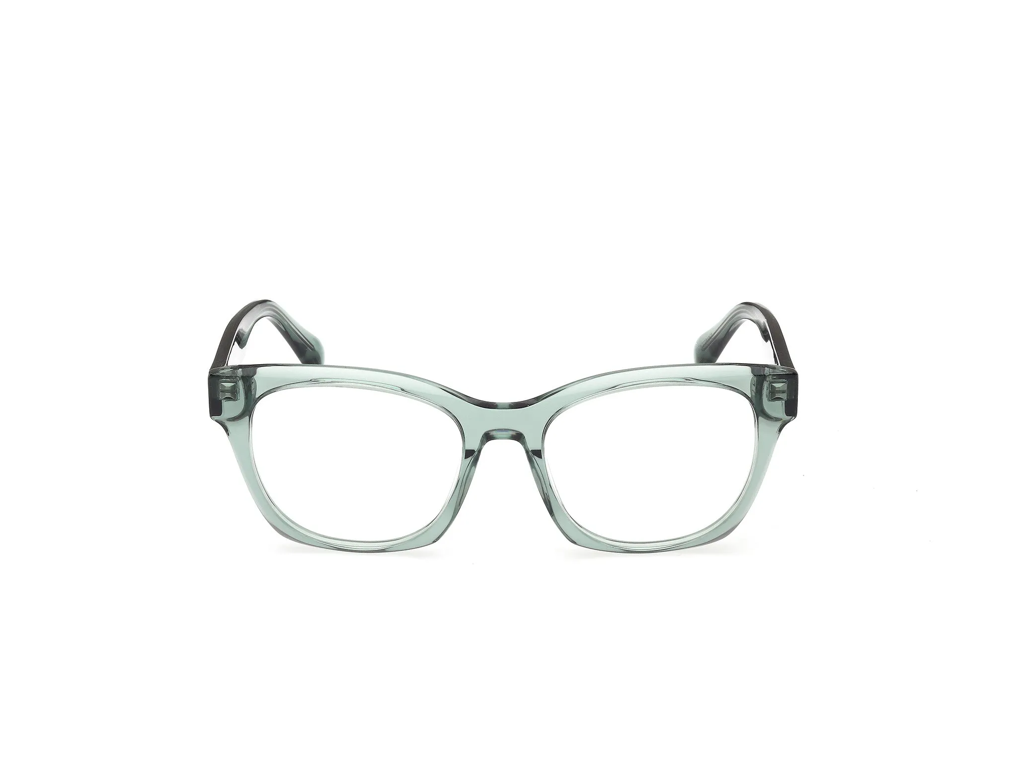 MAX&Co MO5215 093 Montature da vista Acetato Verde Squadrata Normale - immagine 2
