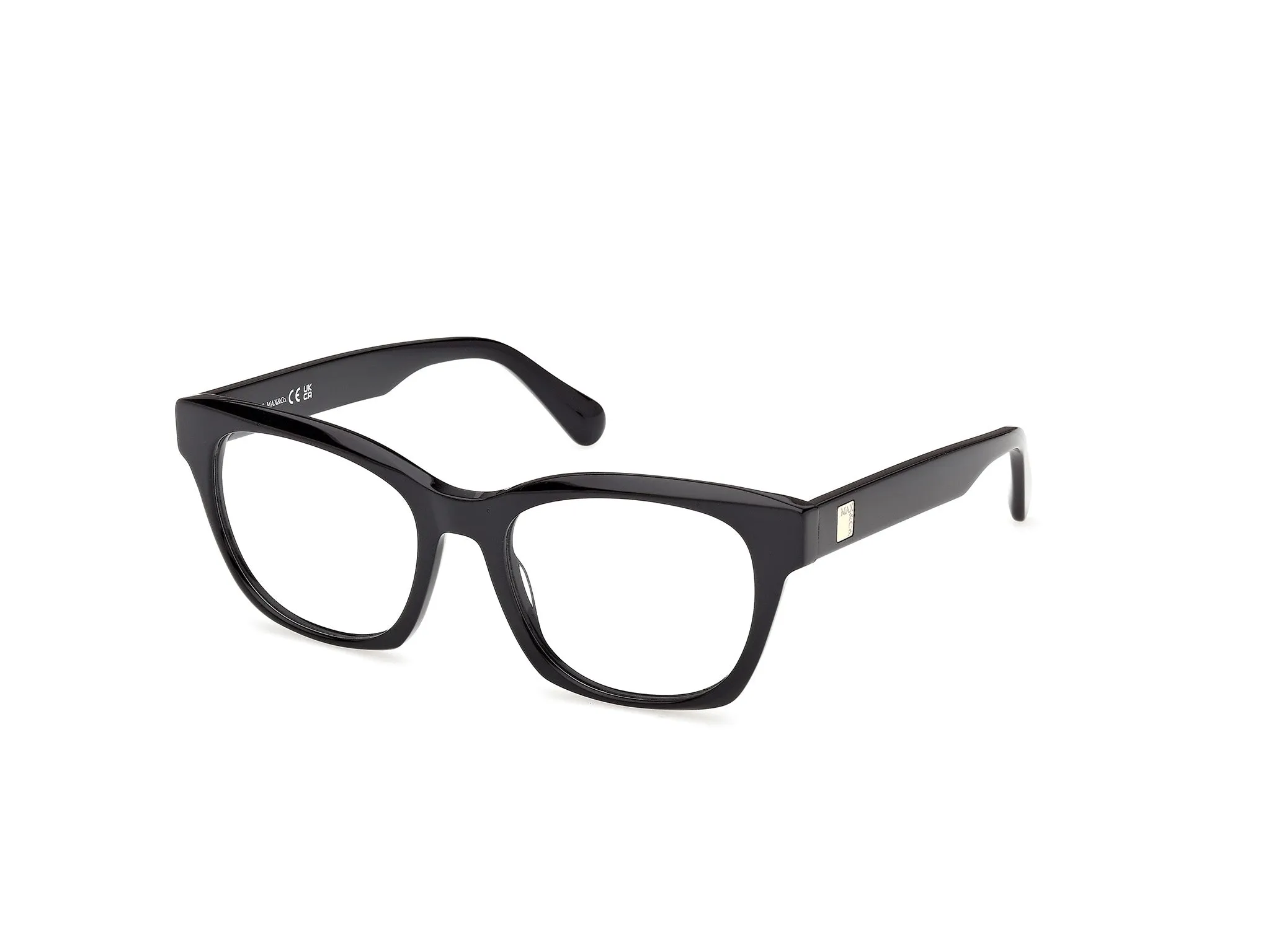 MAX&Co MO5215 001 Montature da vista Acetato Nero Squadrata Normale - immagine 1
