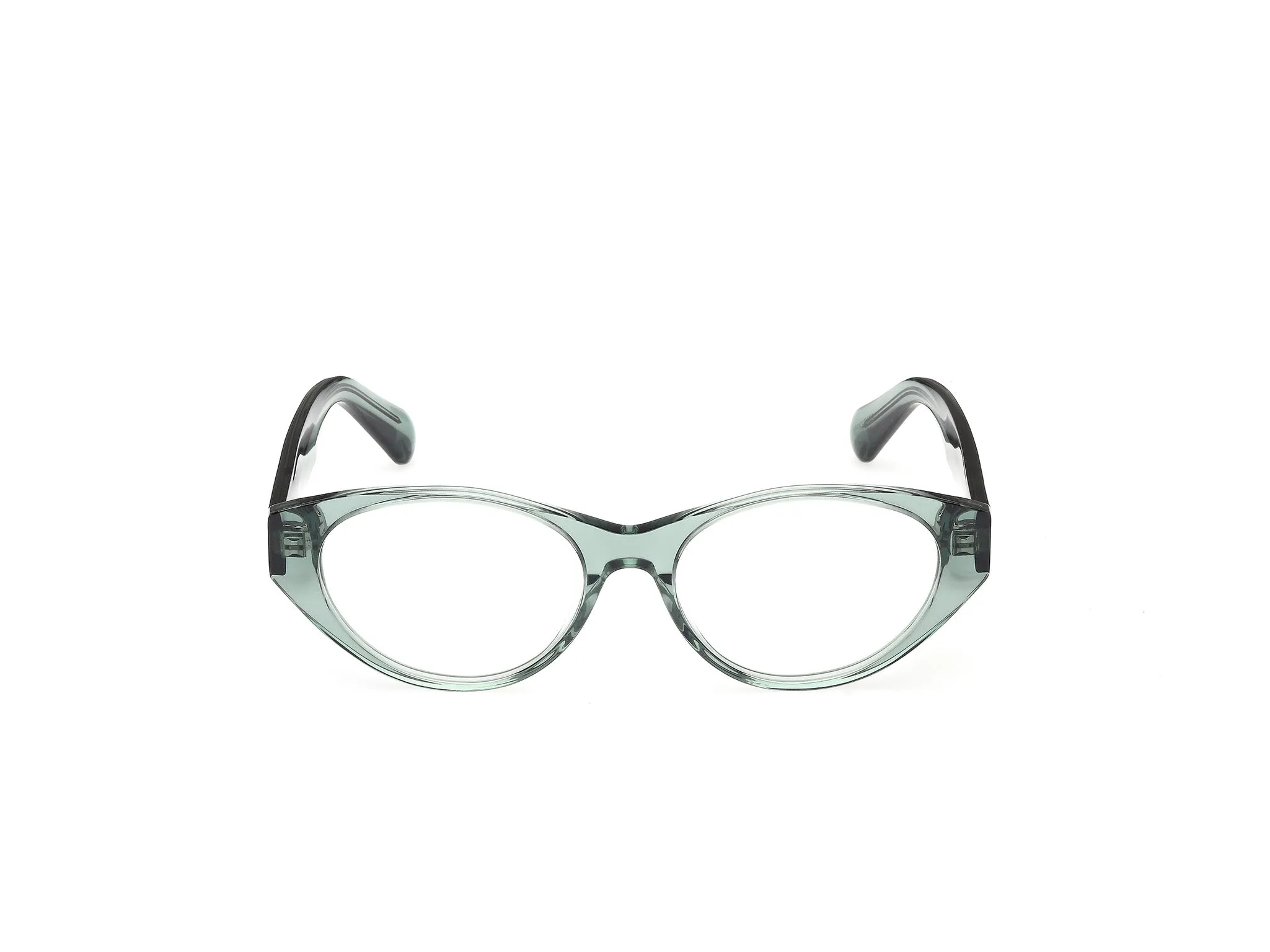 MAX&Co MO5214 093 Montature da vista Acetato Verde Rotonda Normale - immagine 2