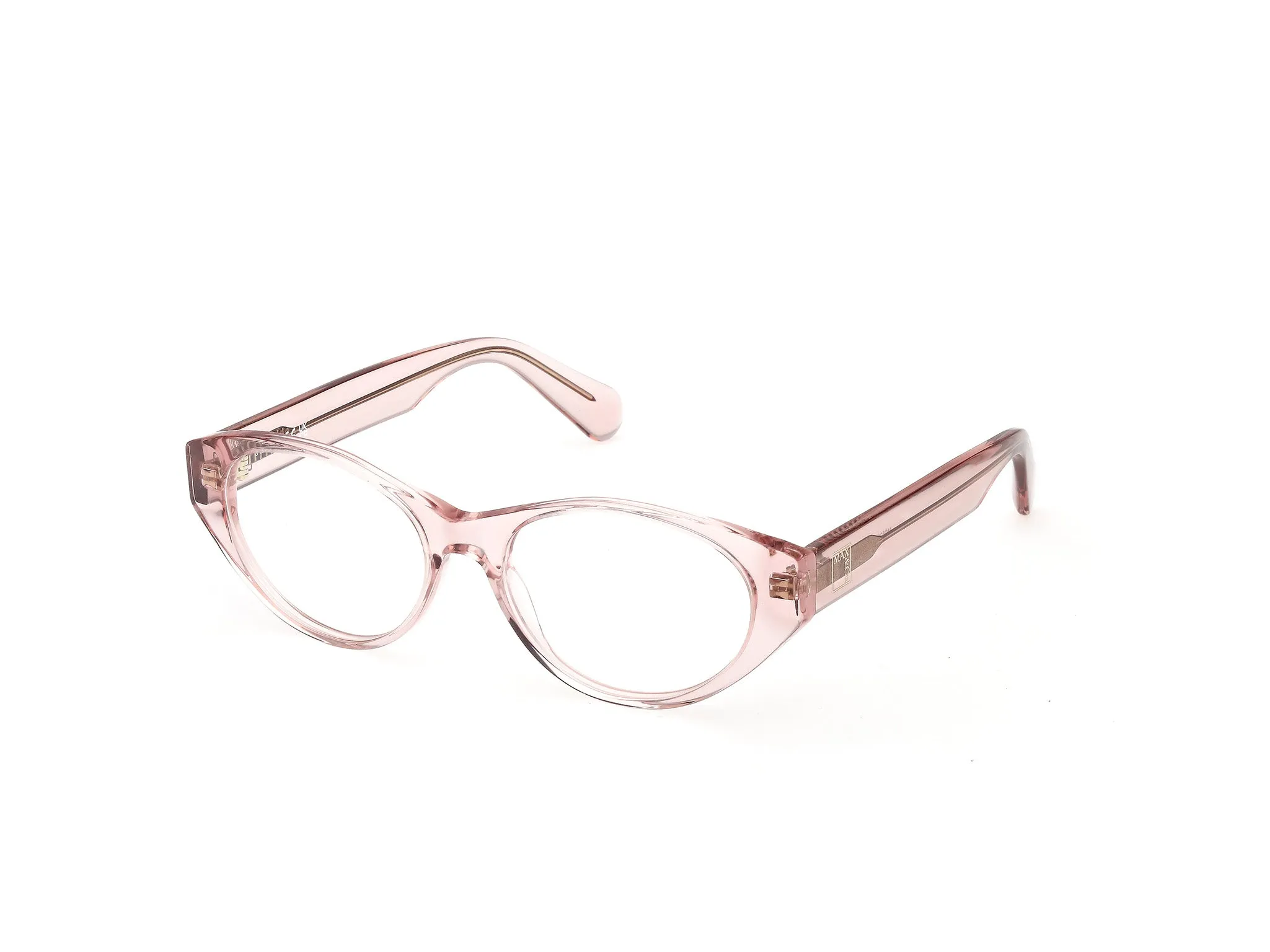 MAX&Co MO5214 072 Montature da vista Acetato Rosa Rotonda Normale - immagine 1