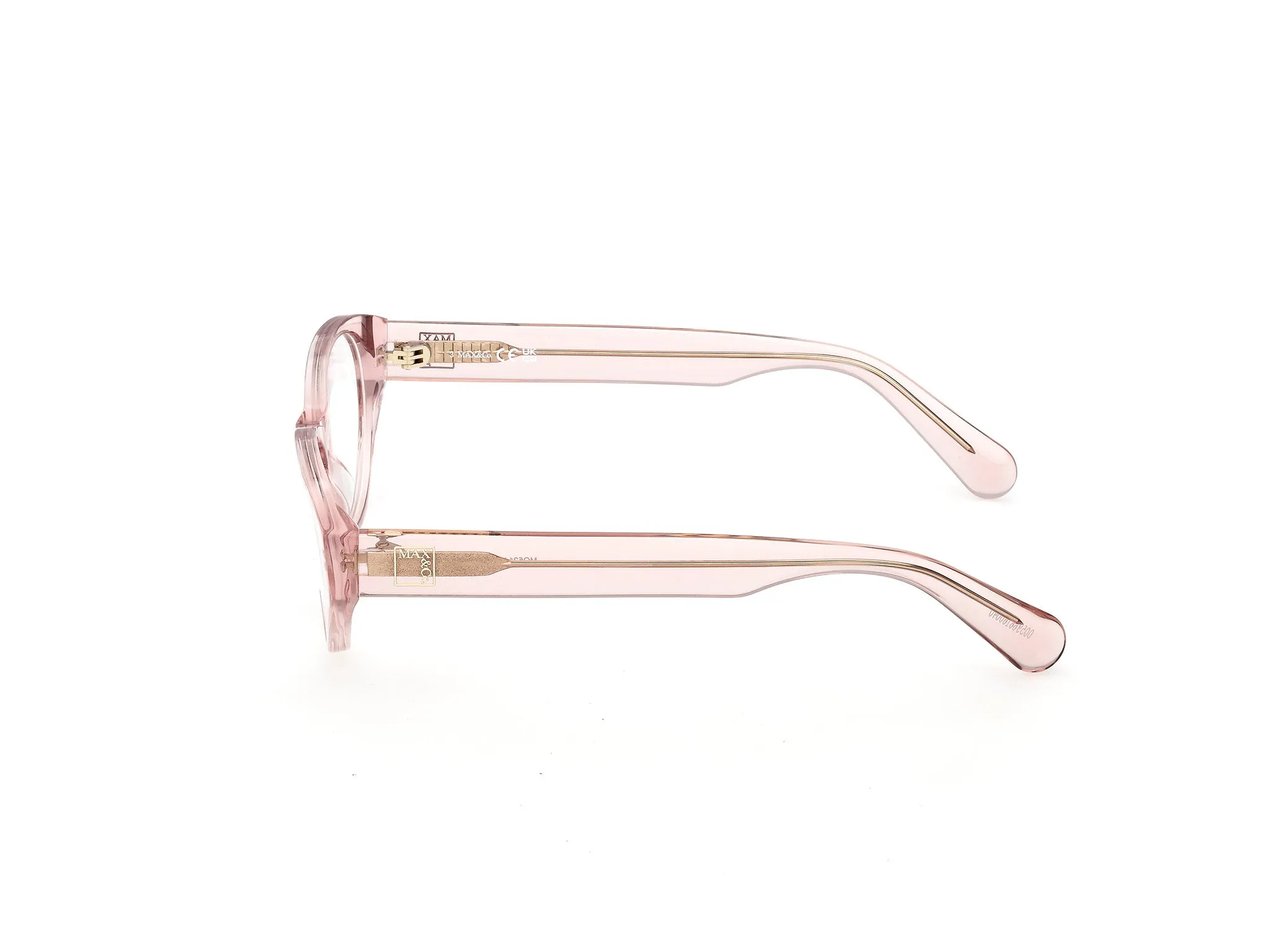 MAX&Co MO5214 072 Montature da vista Acetato Rosa Rotonda Normale - immagine 3