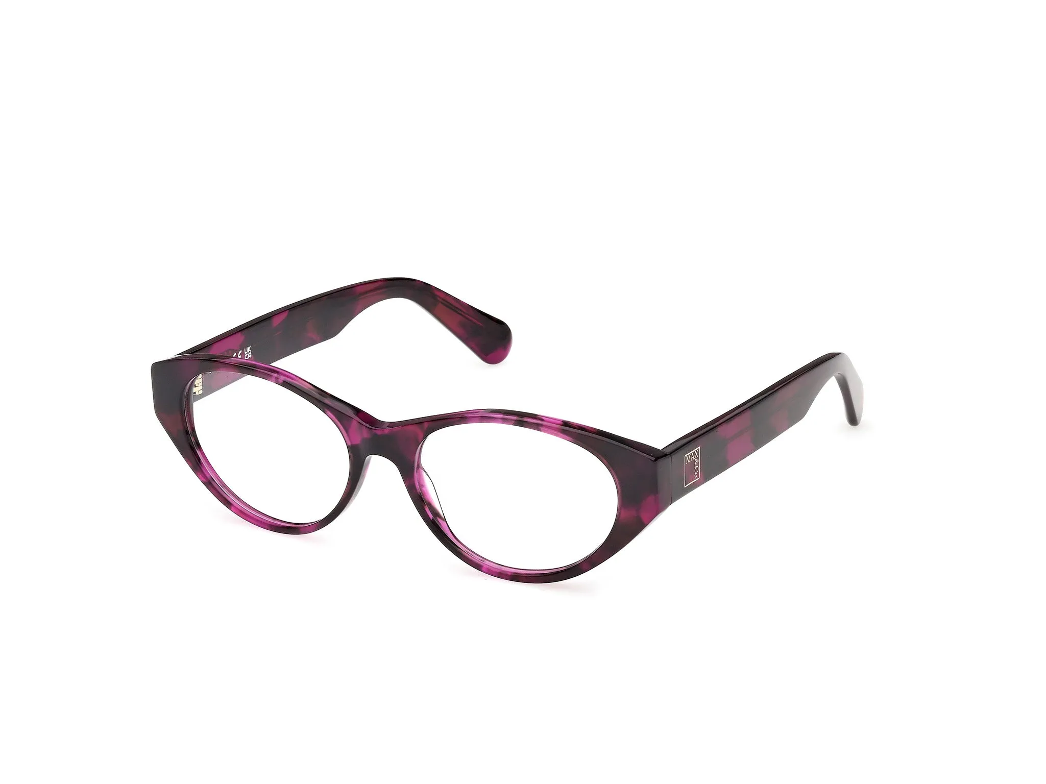 MAX&Co MO5214 055 Montature da vista Acetato Havana Rotonda Normale - immagine 1
