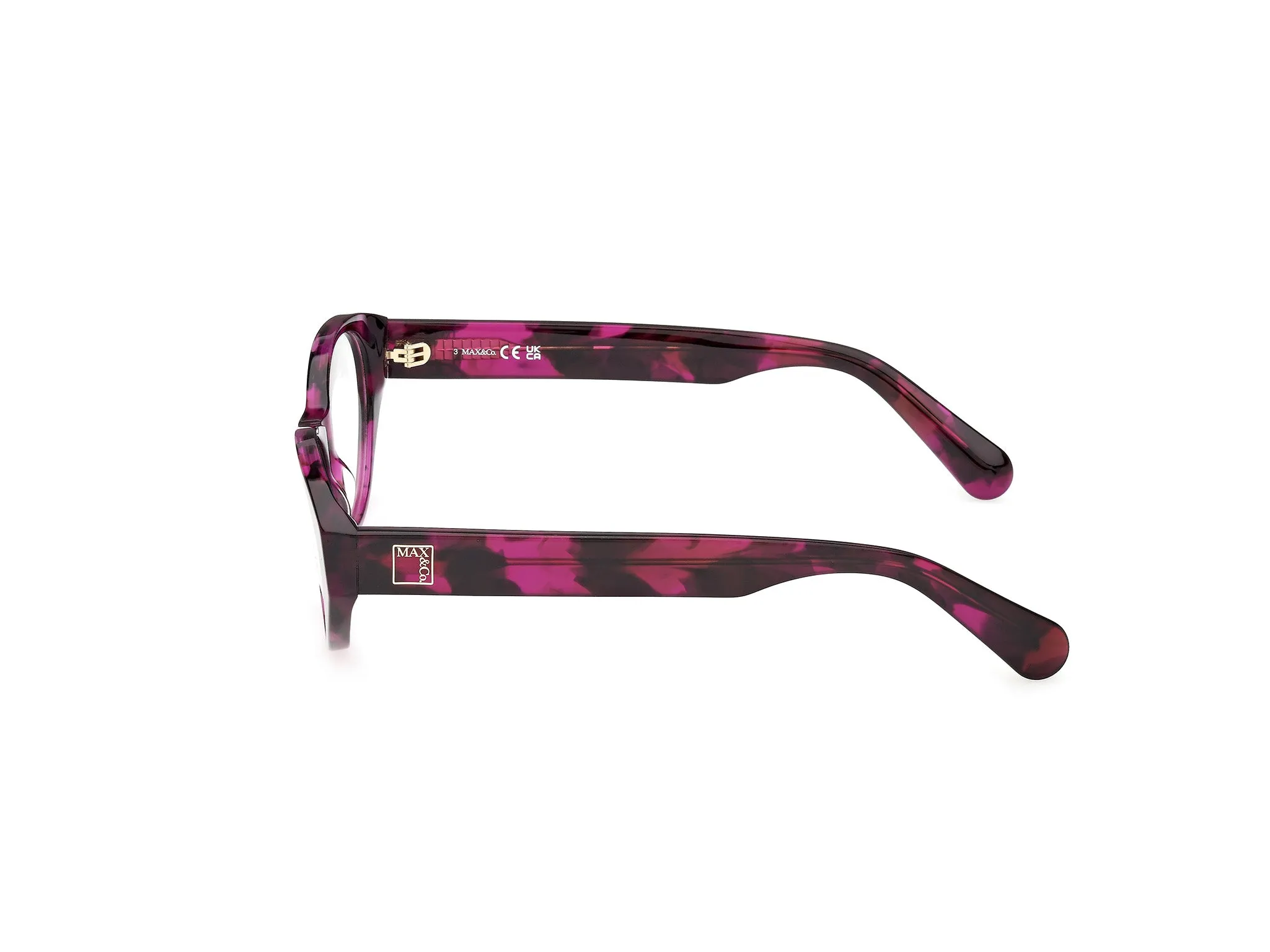 MAX&Co MO5214 055 Montature da vista Acetato Havana Rotonda Normale - immagine 3