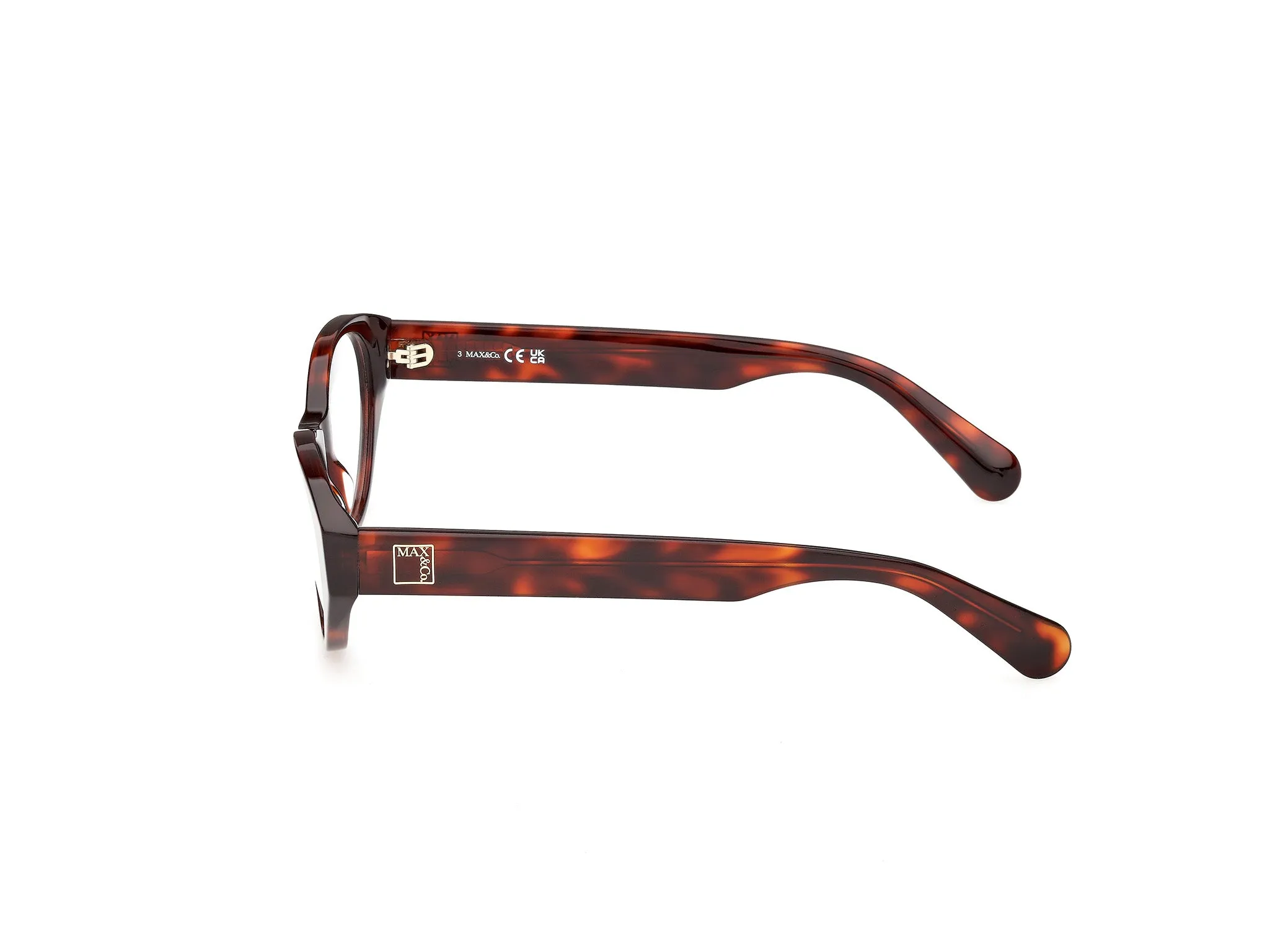 MAX&Co MO5214 052 Montature da vista Acetato Havana Rotonda Normale - immagine 3