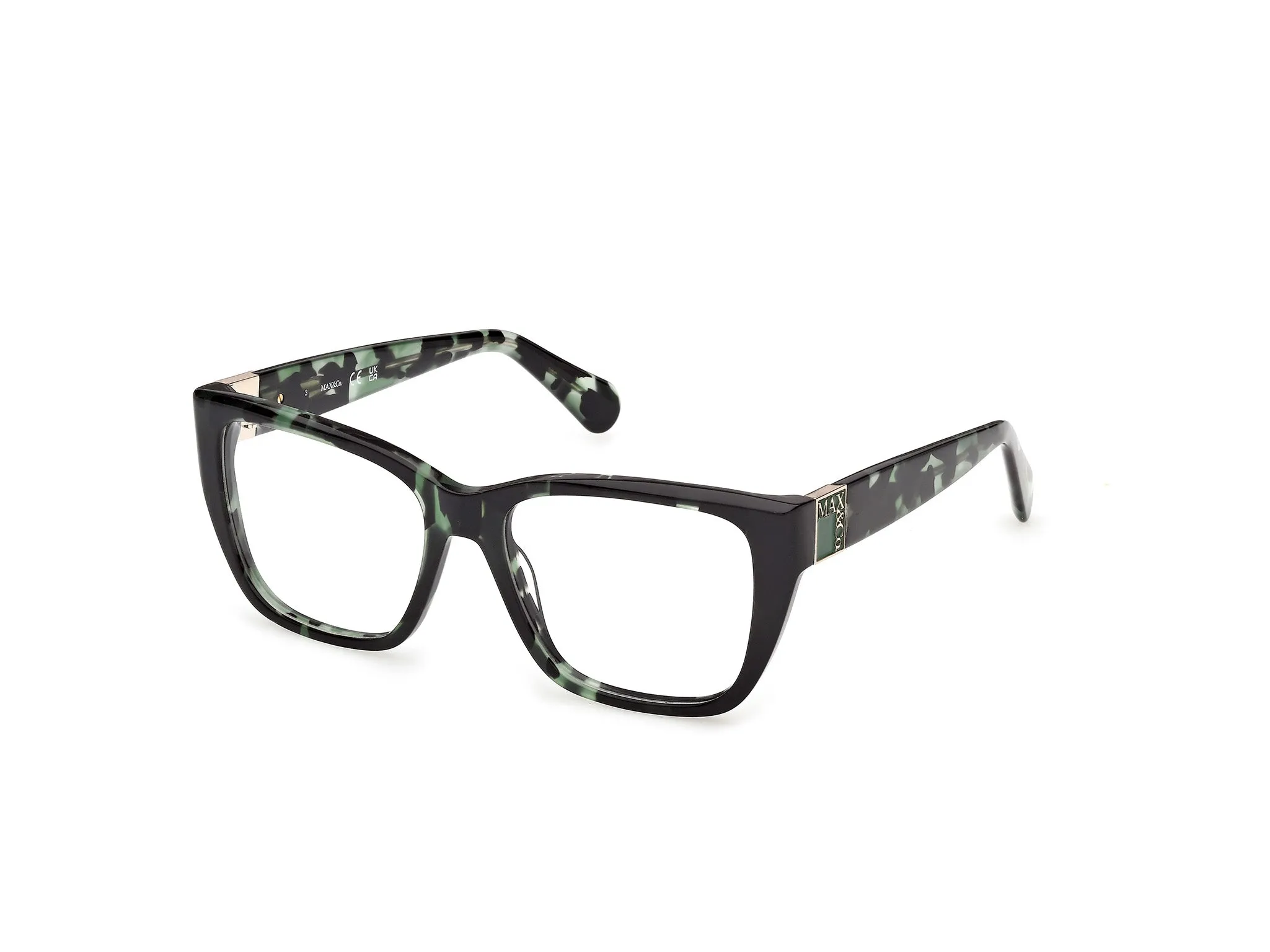 MAX&Co MO5213 055 Montature da vista Acetato Havana Squadrata Normale - immagine 1