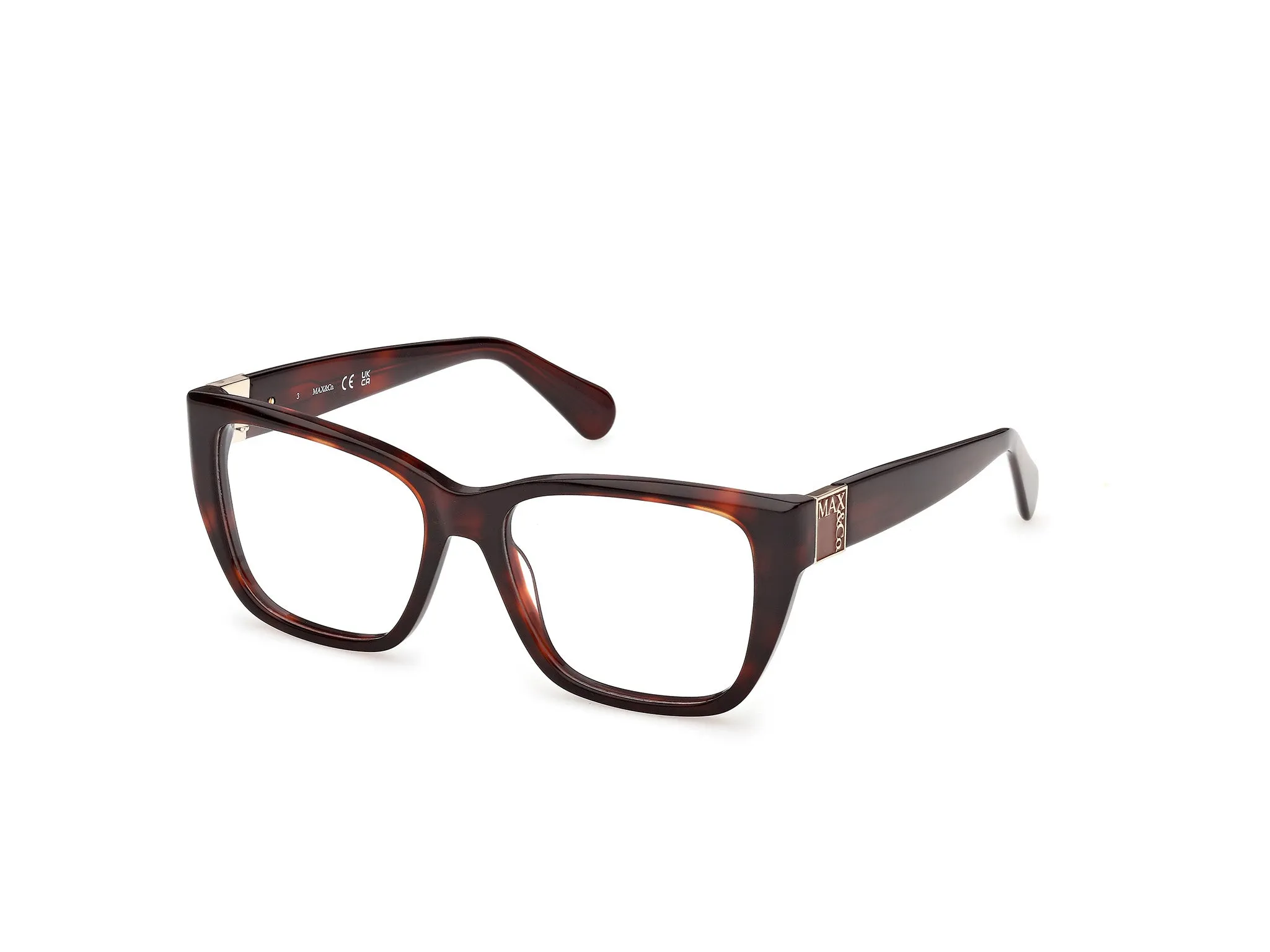 MAX&Co MO5213 052 Montature da vista Acetato Havana Squadrata Normale - immagine 1