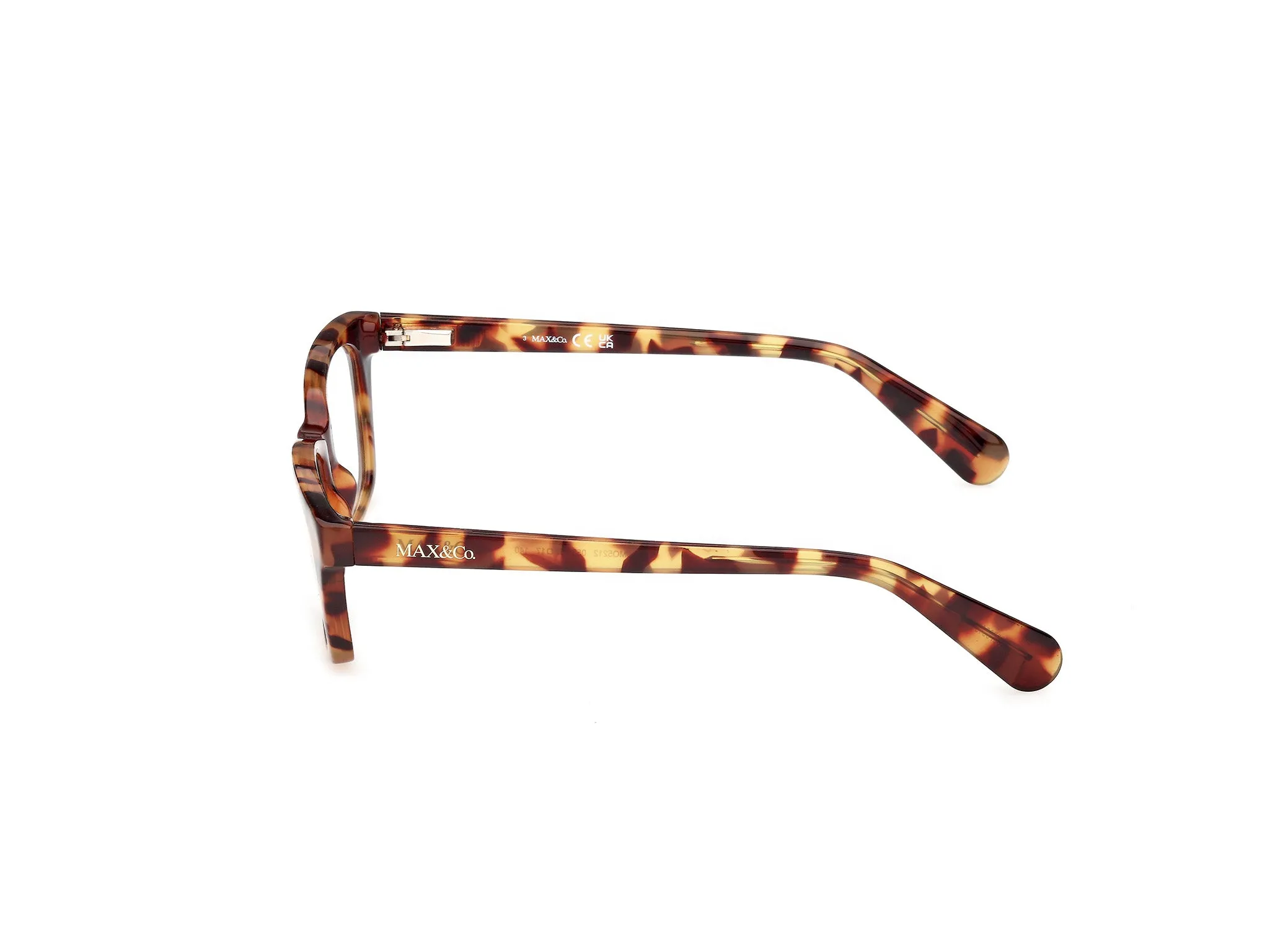 MAX&Co MO5212 053 Montature da vista Iniettato Havana Squadrata Normale - immagine 3
