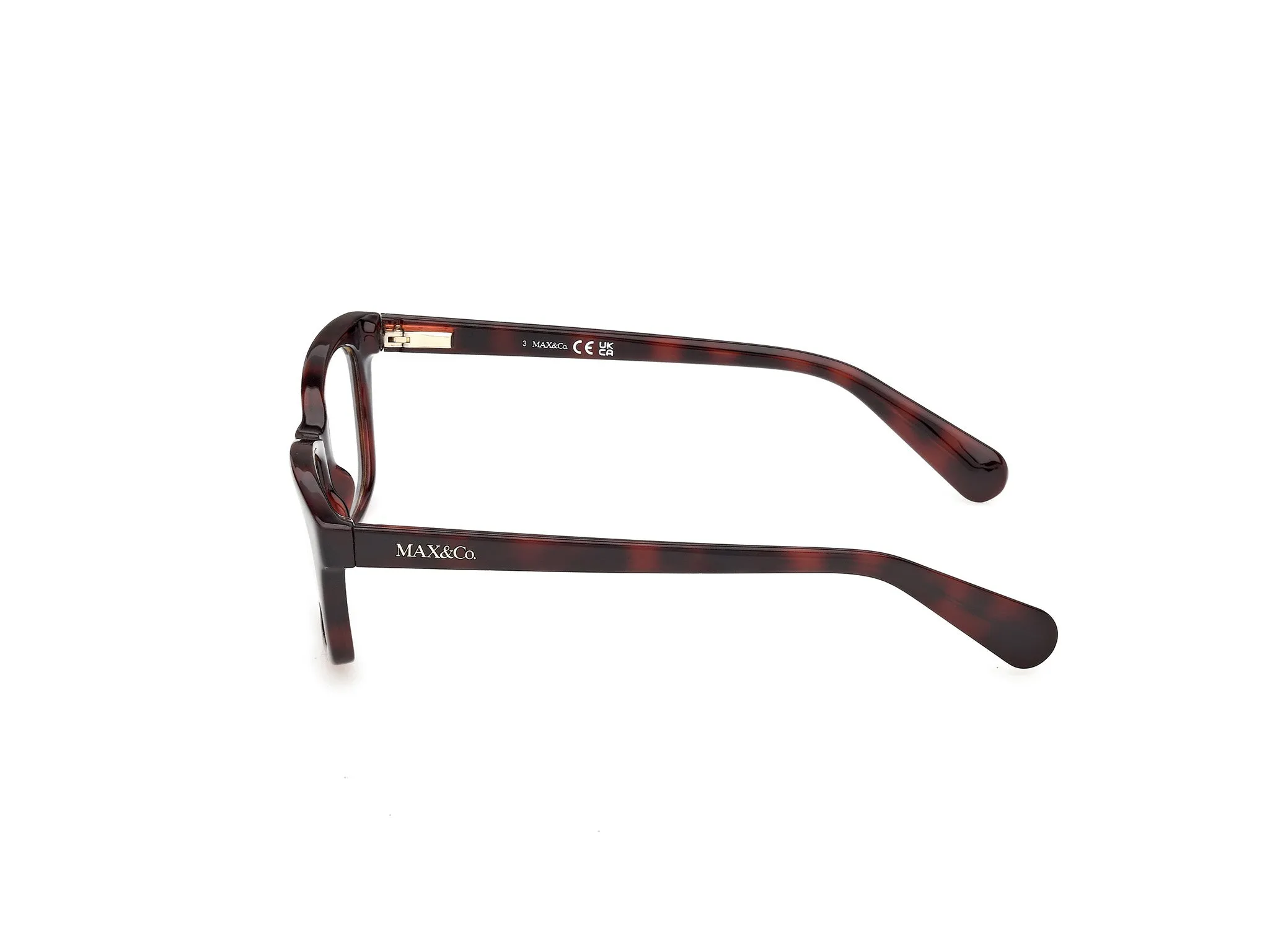 MAX&Co MO5212 052 Montature da vista Iniettato Havana Squadrata Normale - immagine 3