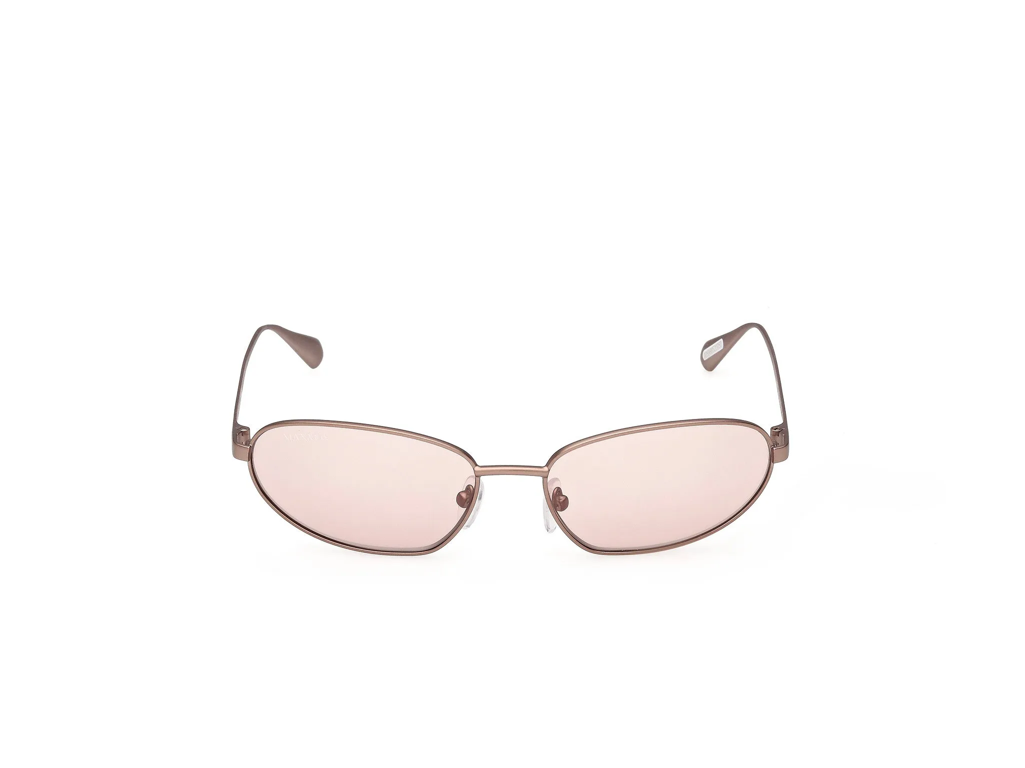 MAX&Co MO0160 35E Occhiali da sole Metallo Bronzo Marrone Rotonda Normale - immagine 2