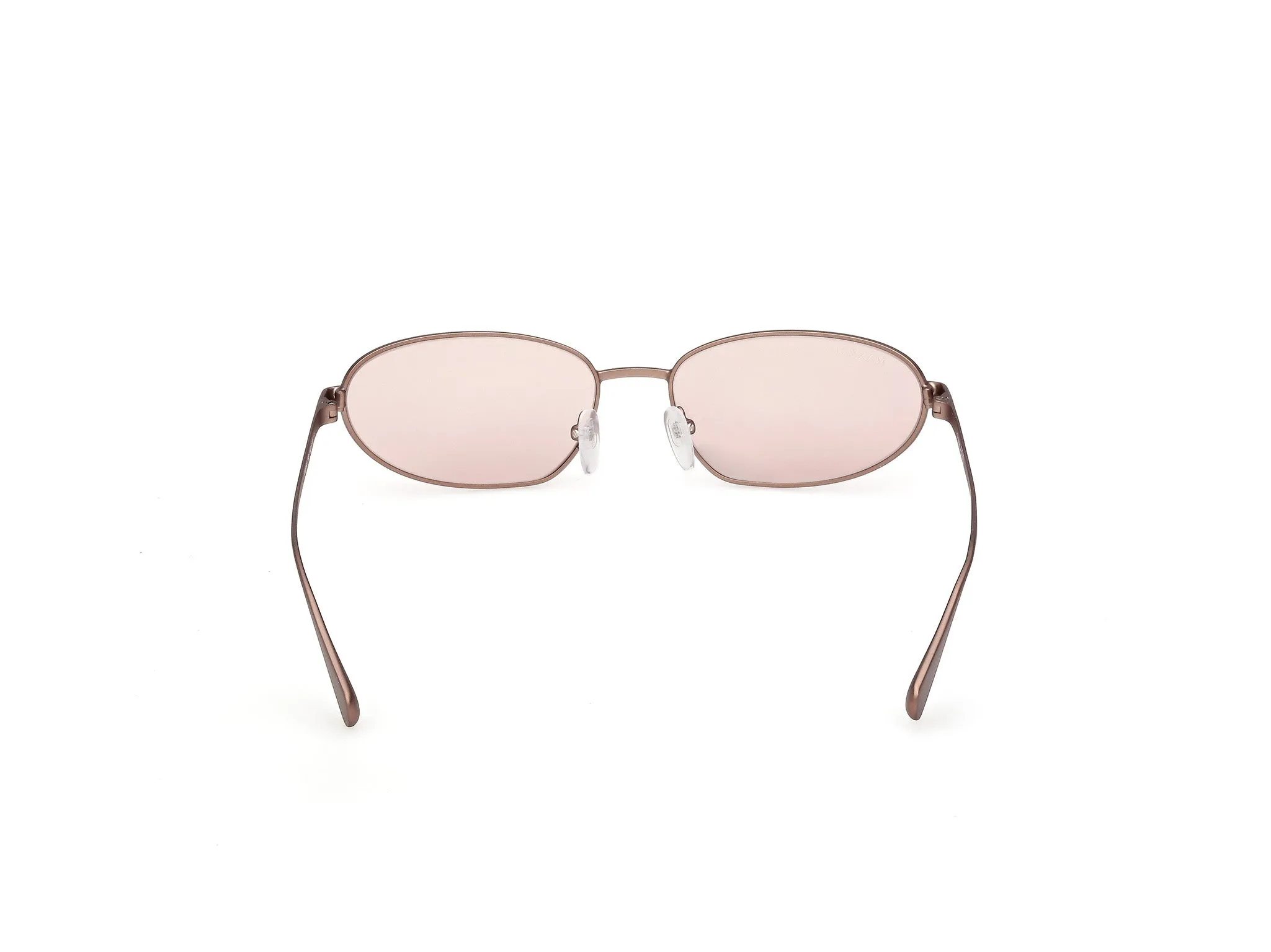 MAX&Co MO0160 35E Occhiali da sole Metallo Bronzo Marrone Rotonda Normale - immagine 4