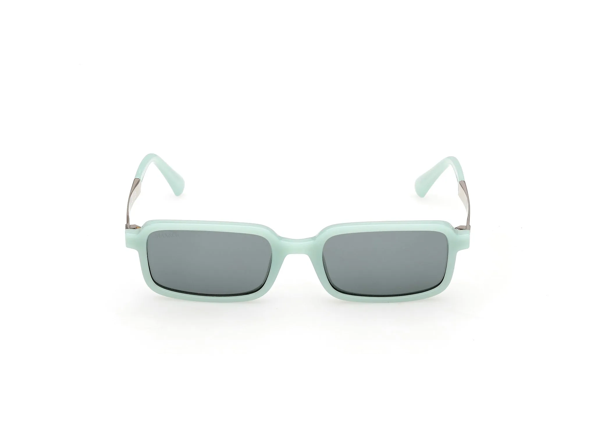MAX&Co MO0159 93N Occhiali da sole Iniettato Verde Verde Squadrata Normale - immagine 2